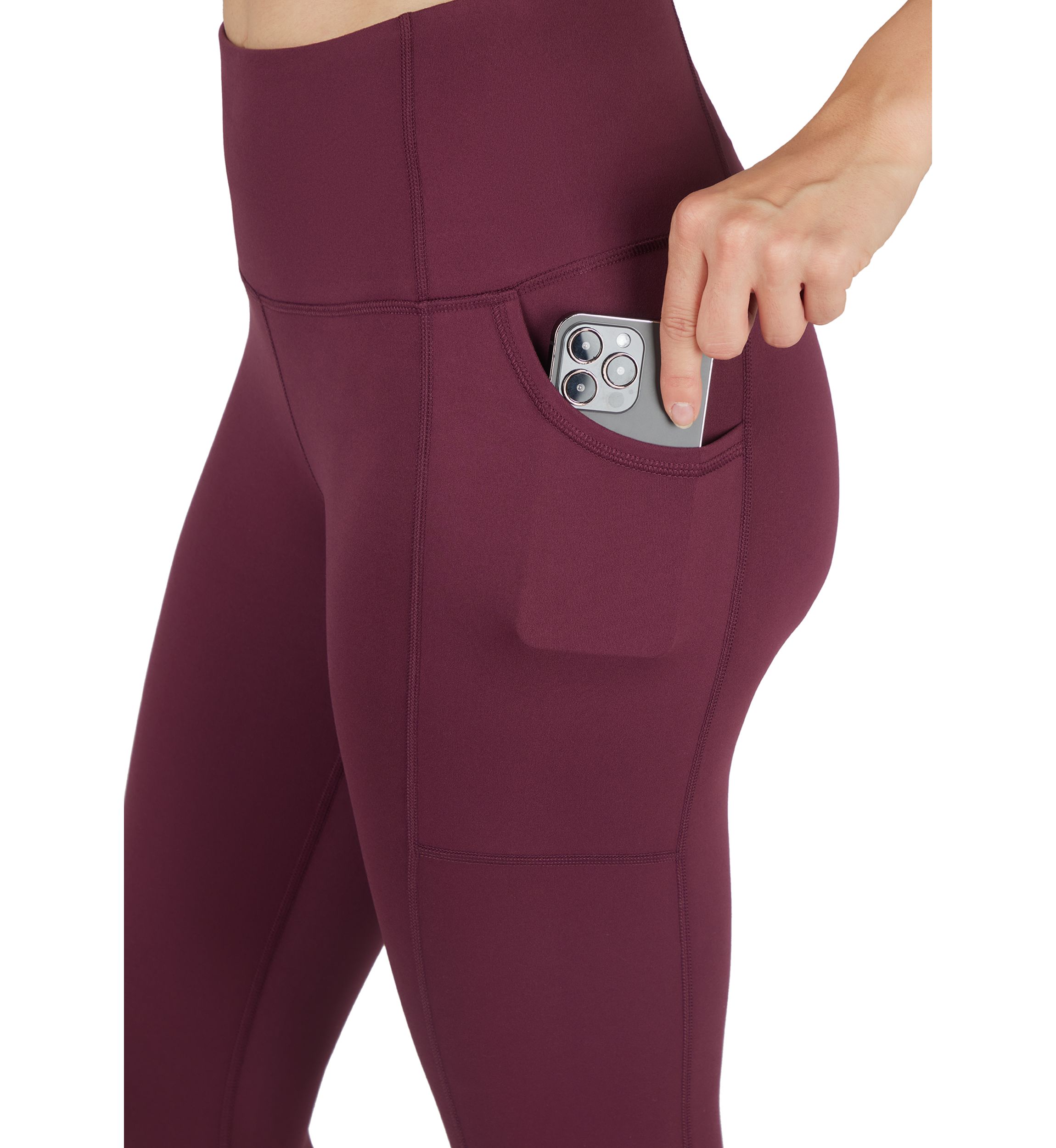 Warm Up Ankle Leggings with Pockets 