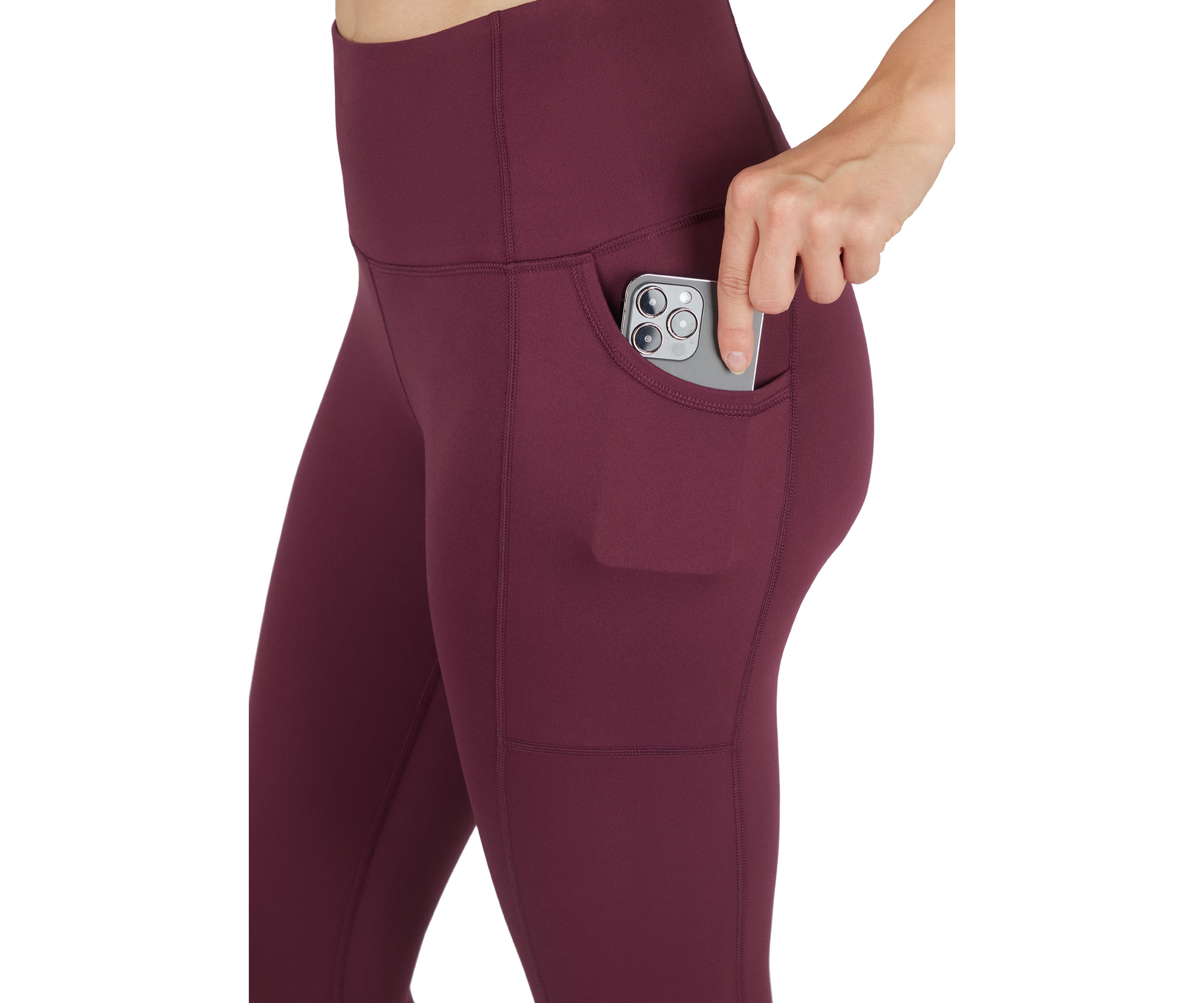 Warm Up Ankle Leggings with Pockets 
