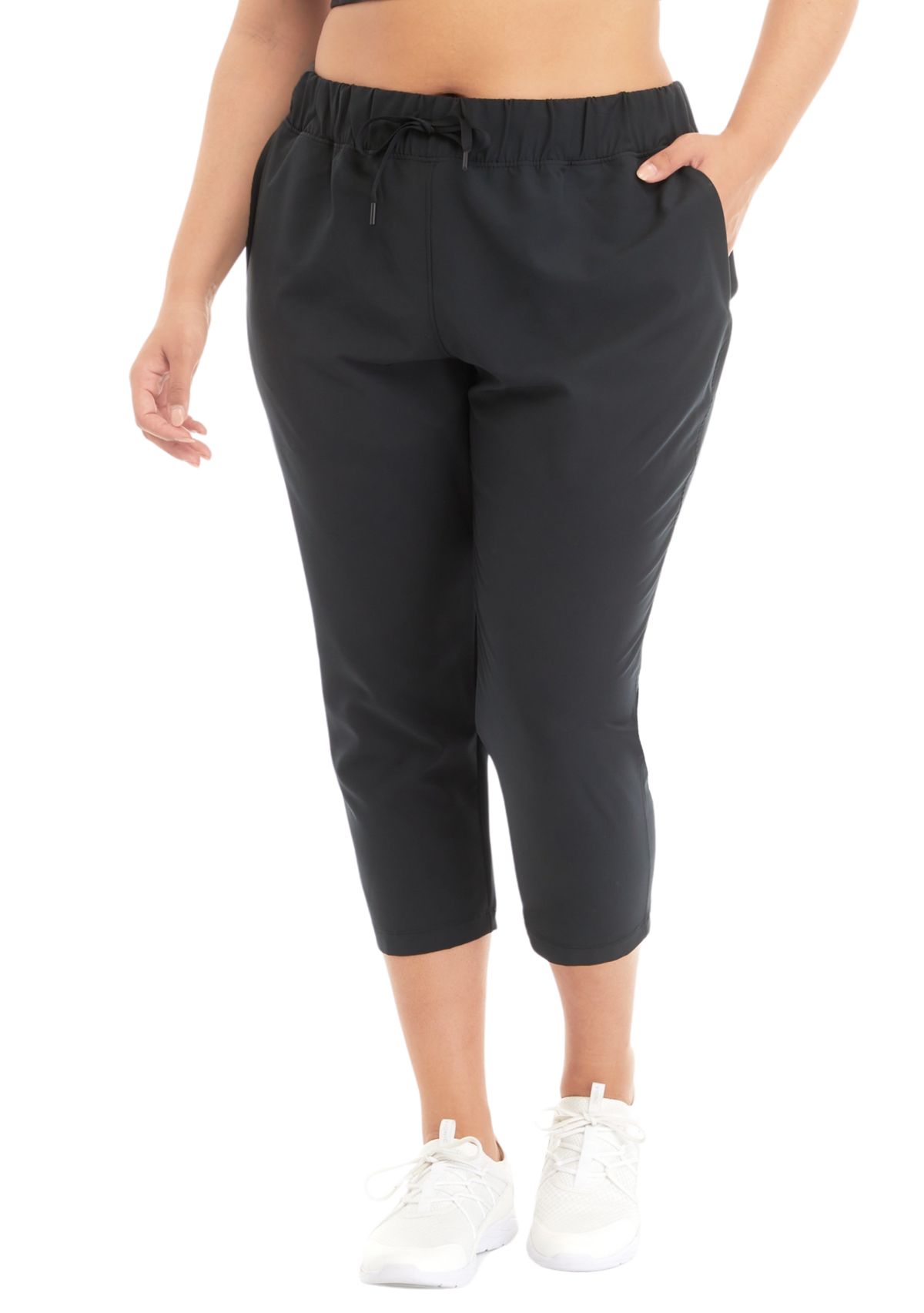 Plus Size Citylite Expedition Travel Capri Pants