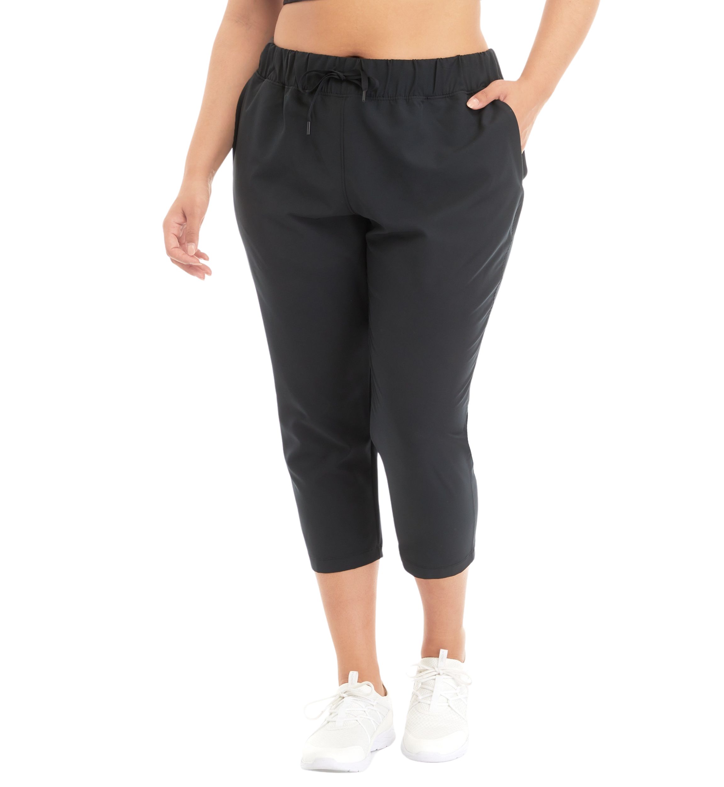 Plus Size Citylite Expedition Travel Capri Pants