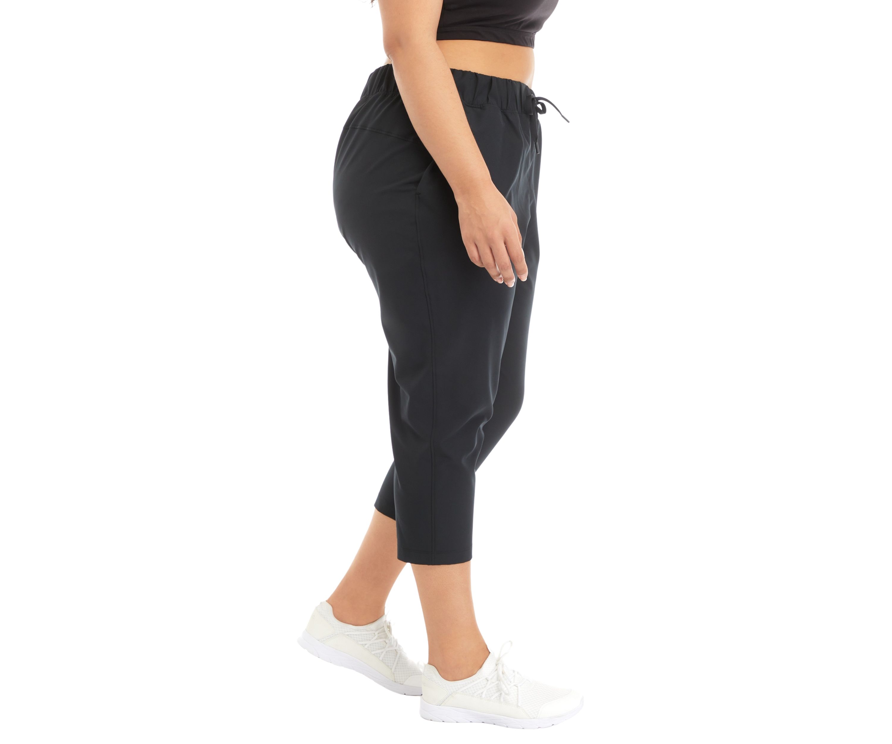 Plus Size Citylite Expedition Travel Capri Pants