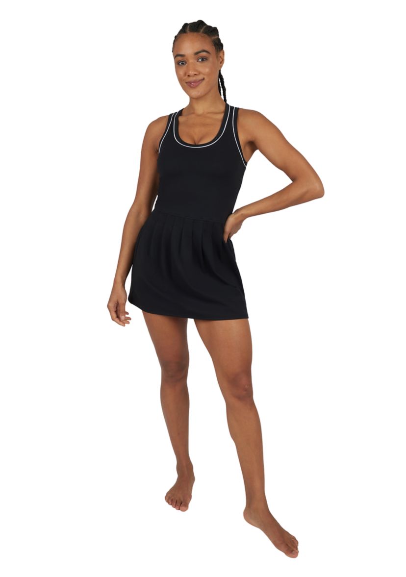 Womens Airlux Pleated Tennis Swing Dress