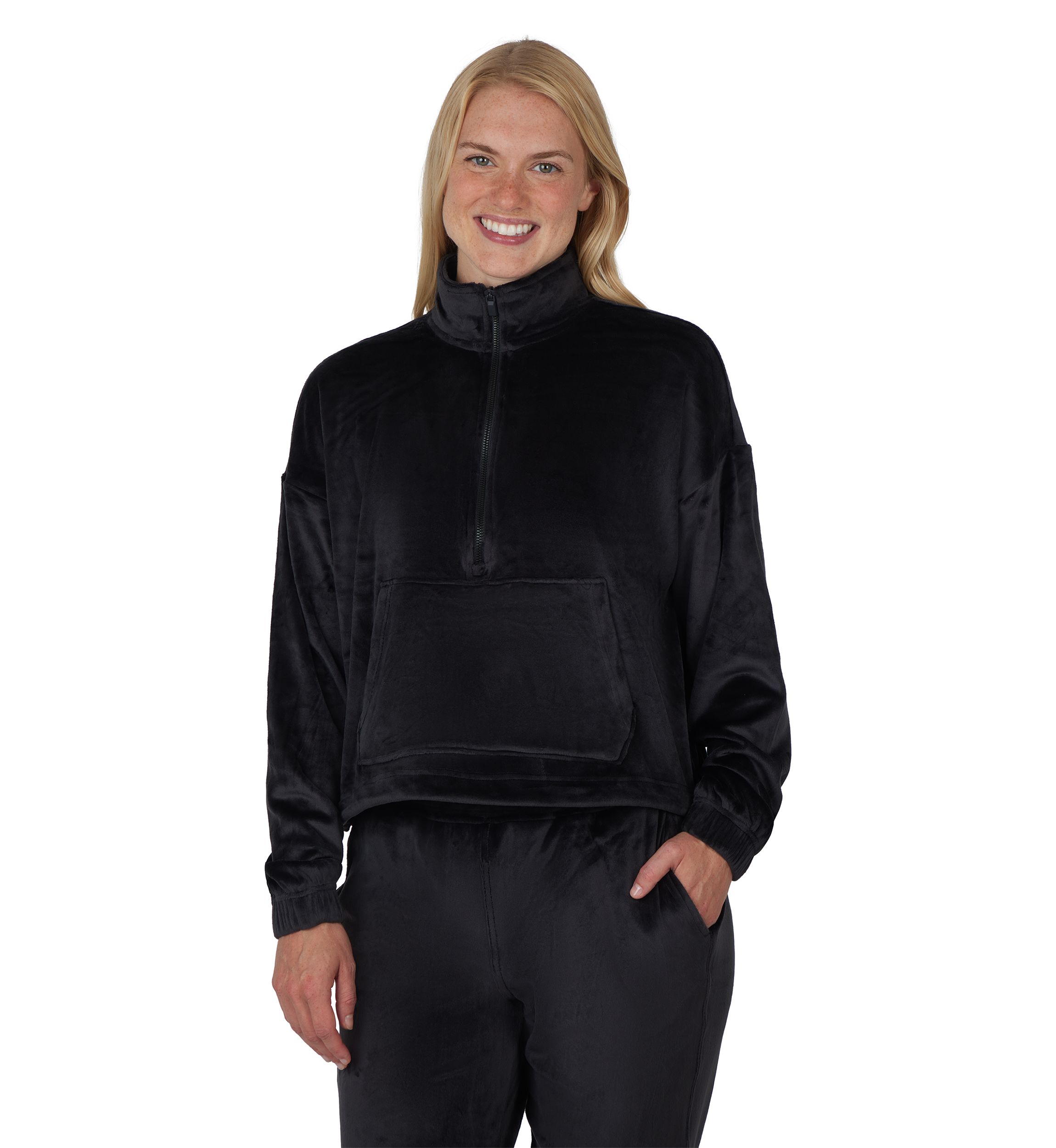 Double Butter Nadia 1/2 Zip Pullover Sweater