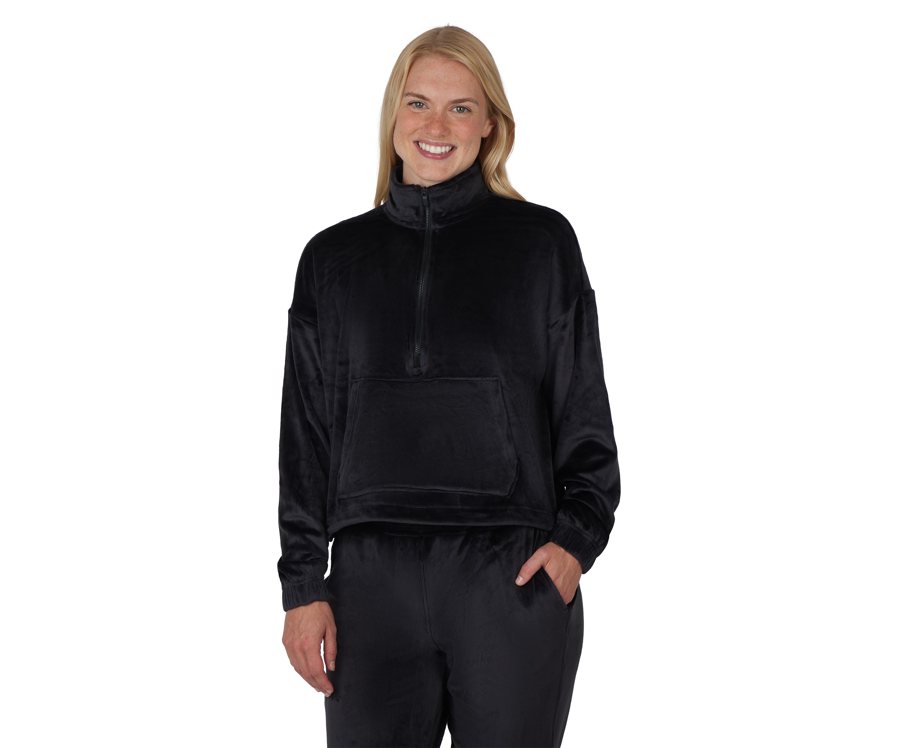 Double Butter Nadia 1/2 Zip Pullover Sweater