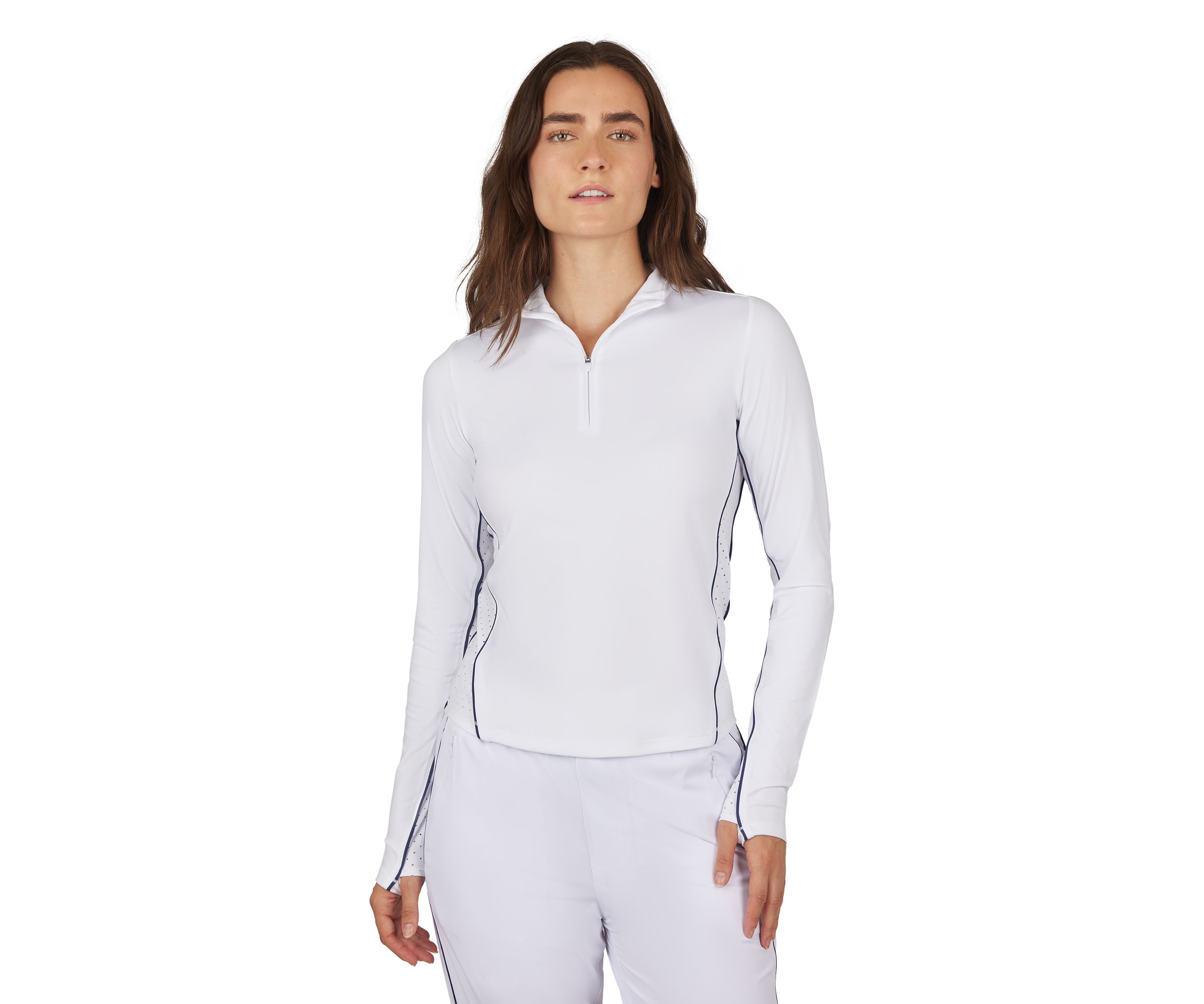 Interlock Serve It Up Tennis 1/2 Zip Pullover