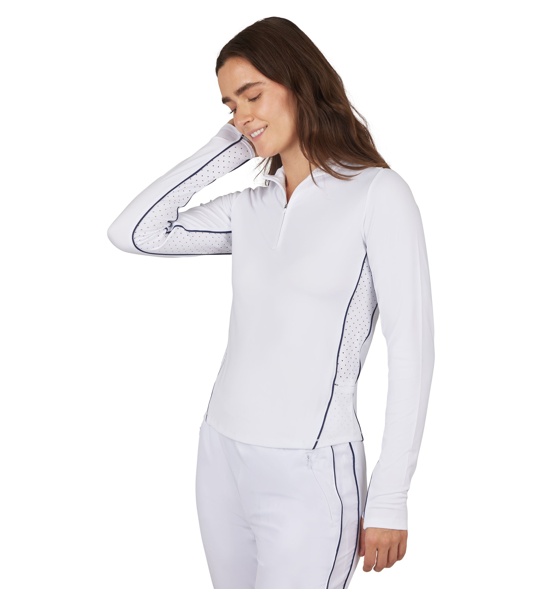 Interlock Serve It Up Tennis 1/2 Zip Pullover