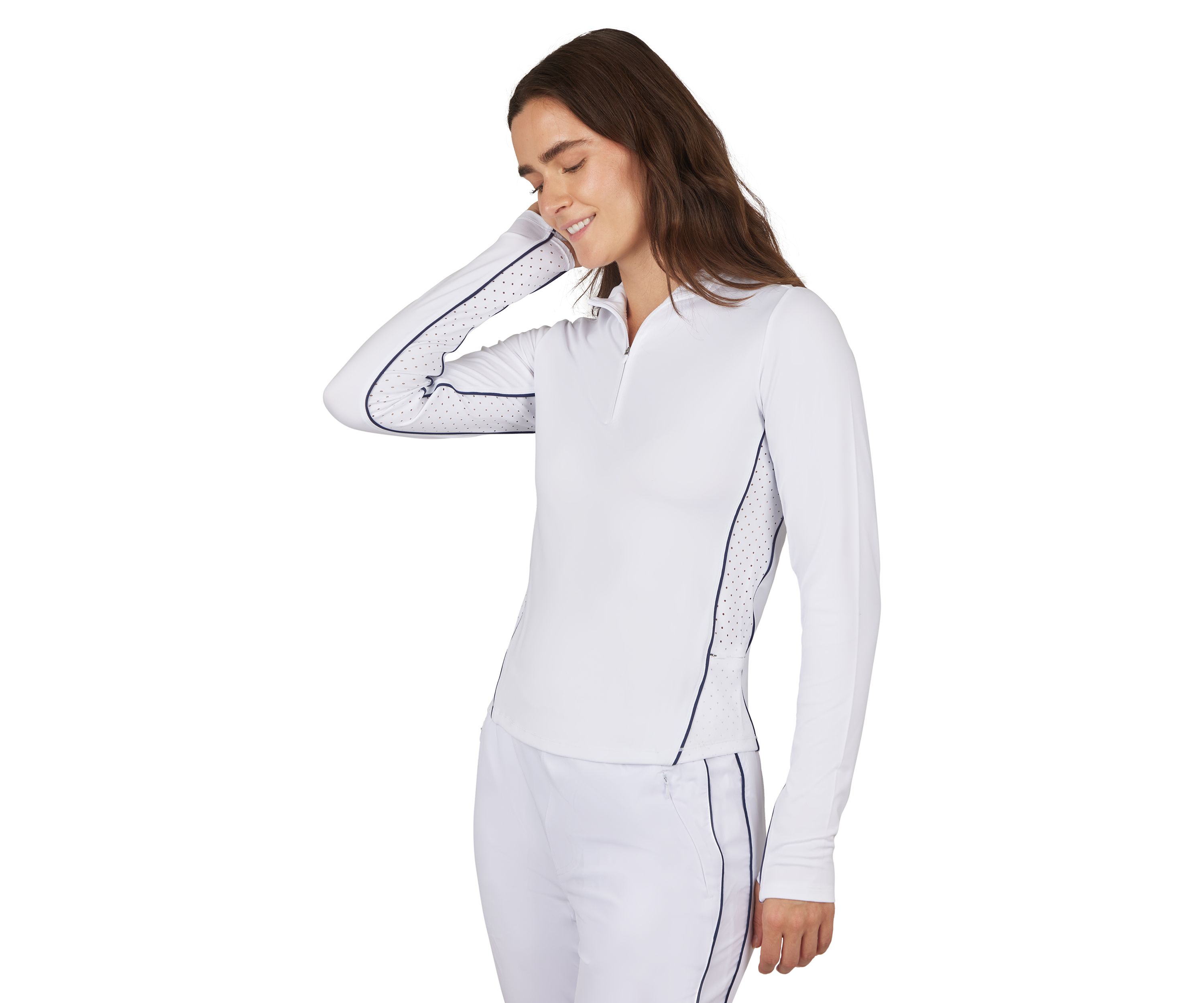 Interlock Serve It Up Tennis 1/2 Zip Pullover