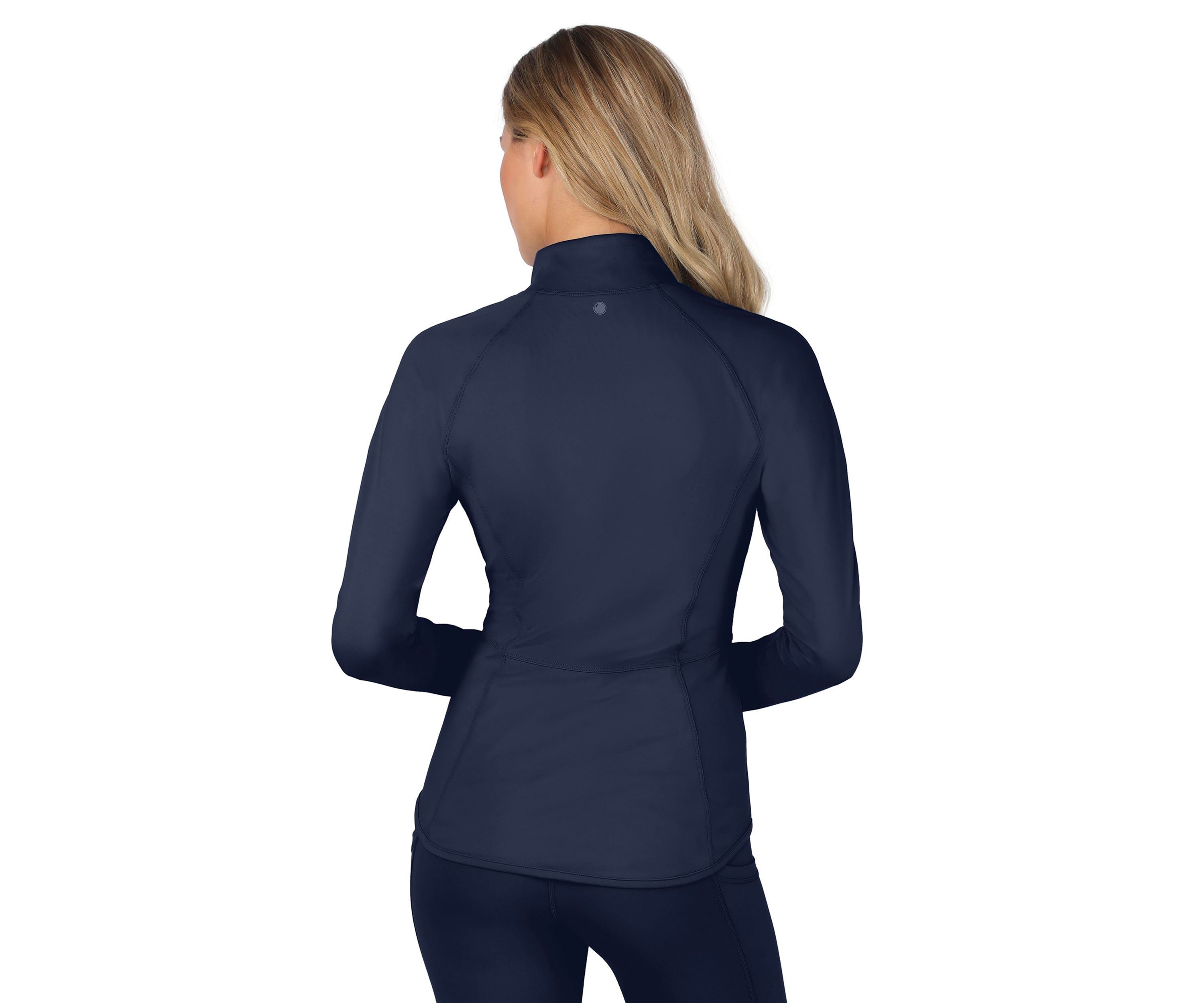 Womens Lux Rebel Flare Bottom Full Zip Jacket