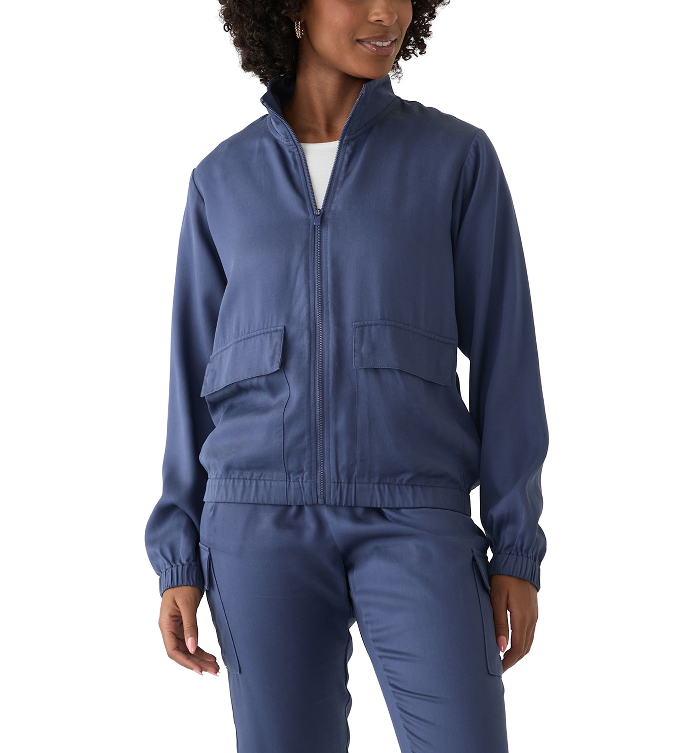 Womens Tahoe Mock Neck Full Zip Jacket