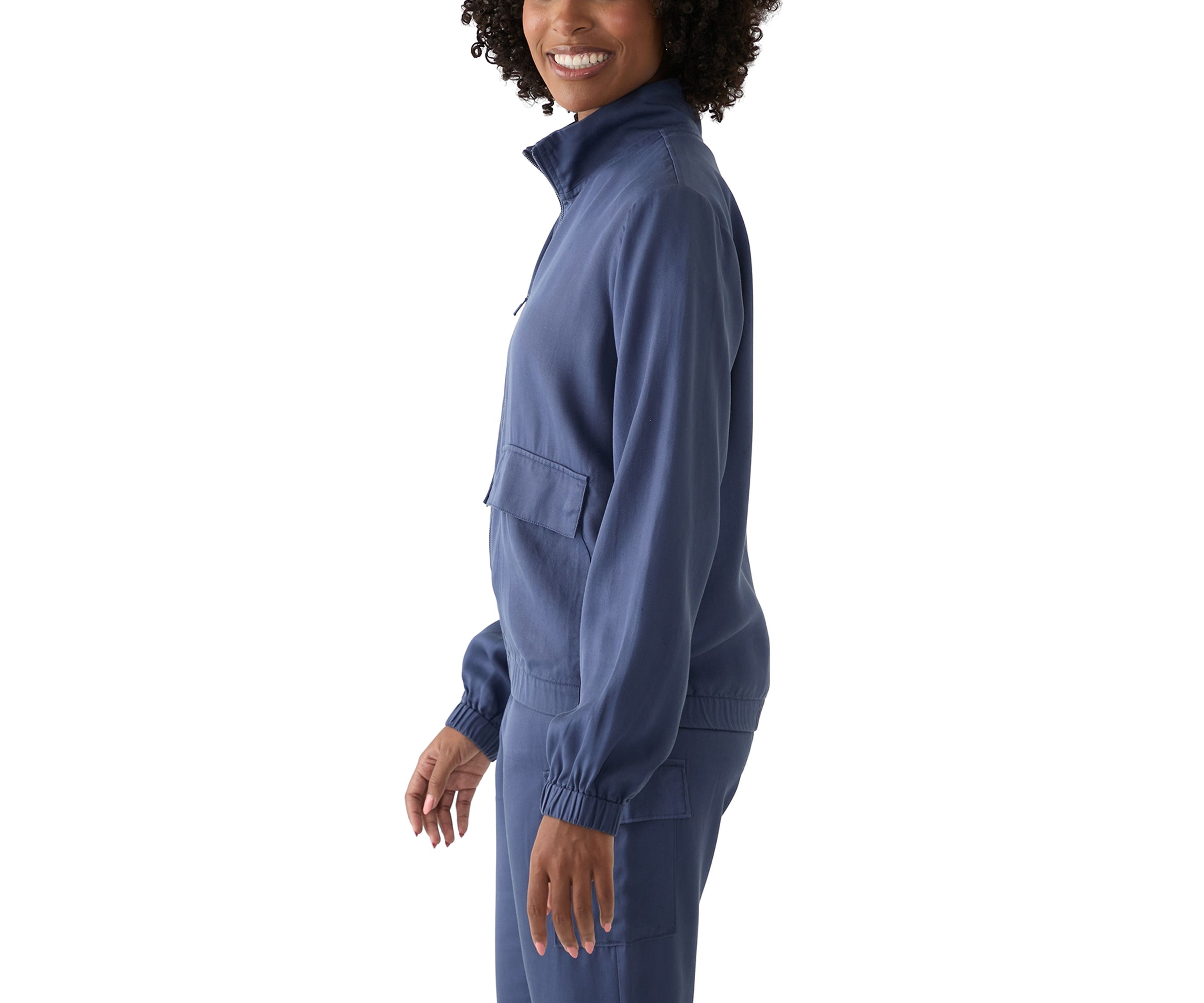 Womens Tahoe Mock Neck Full Zip Jacket