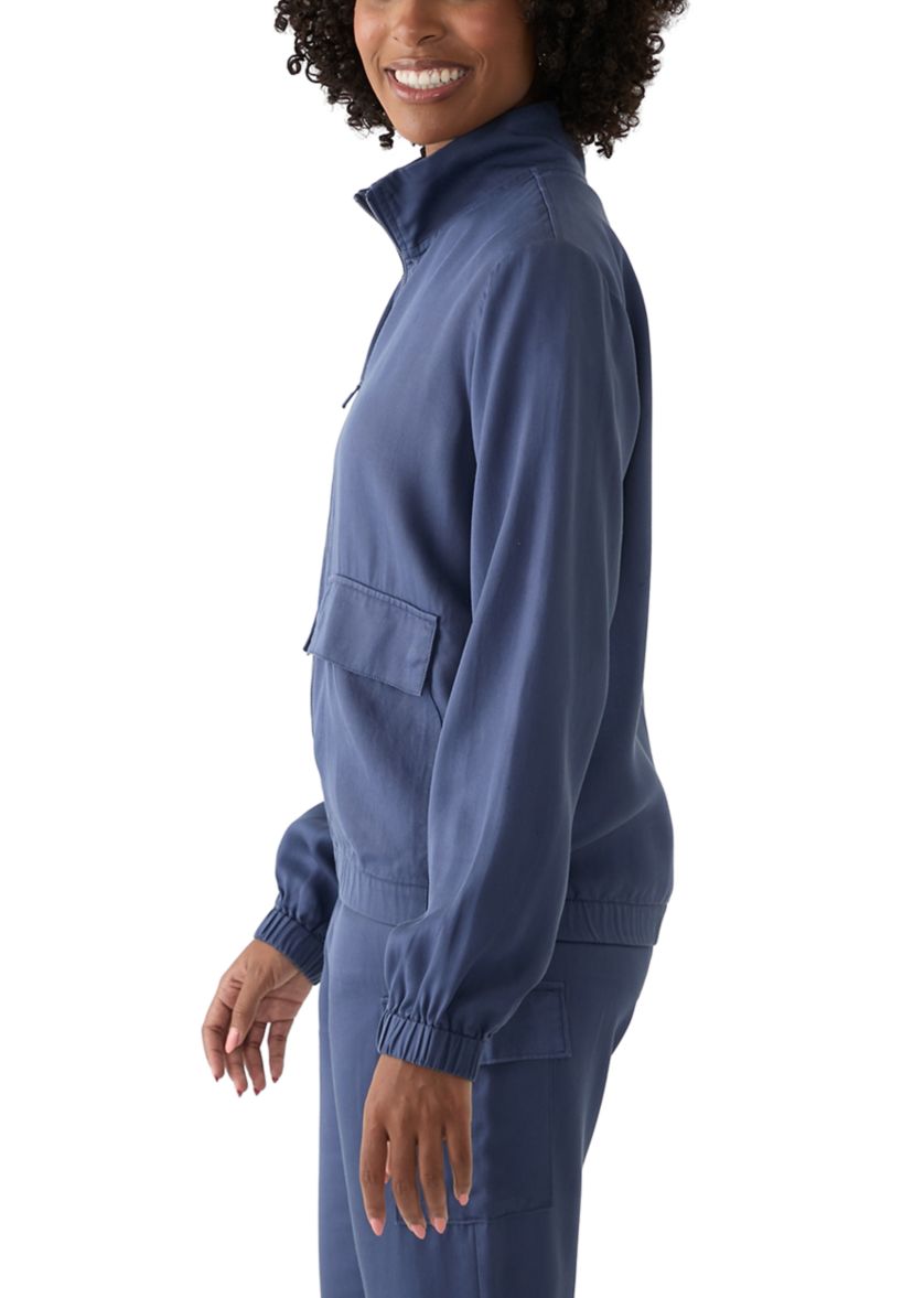 Womens Tahoe Mock Neck Full Zip Jacket
