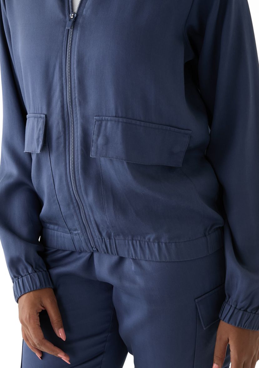 Womens Tahoe Mock Neck Full Zip Jacket