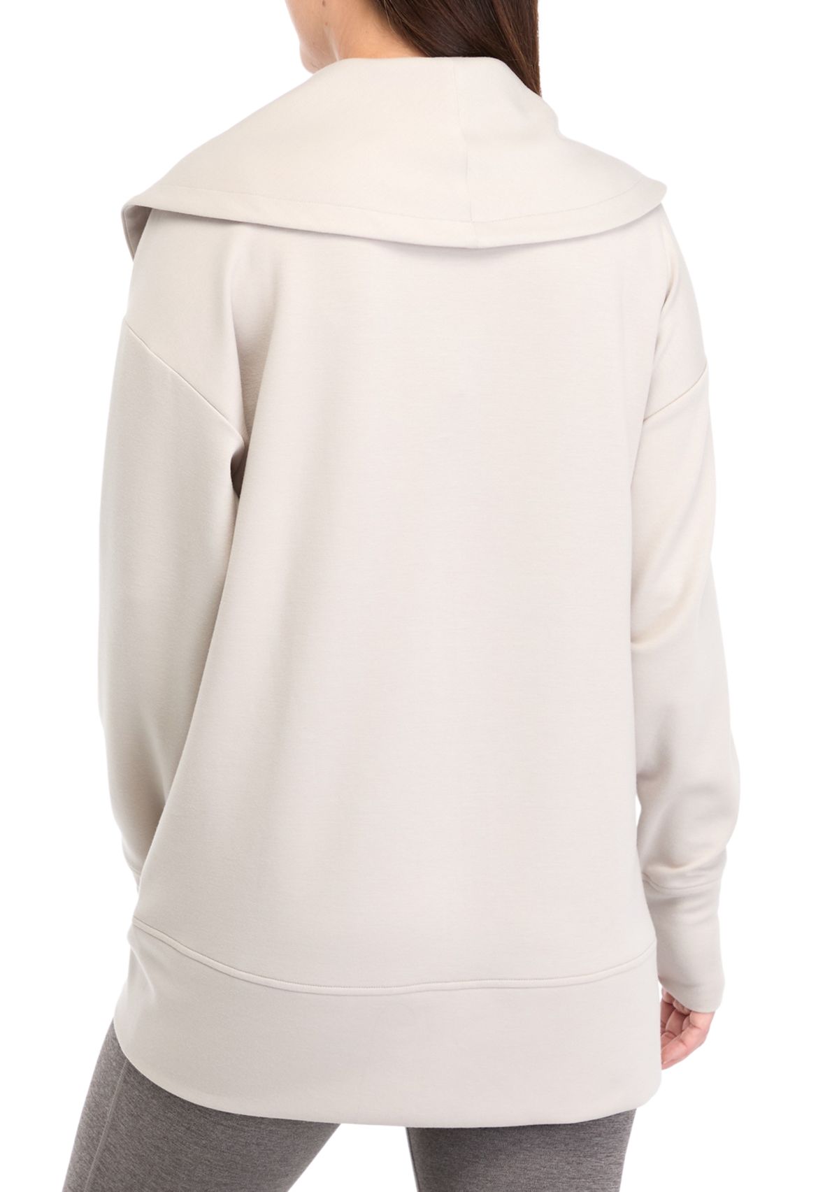 Womens Scuba Cardigan with Pockets