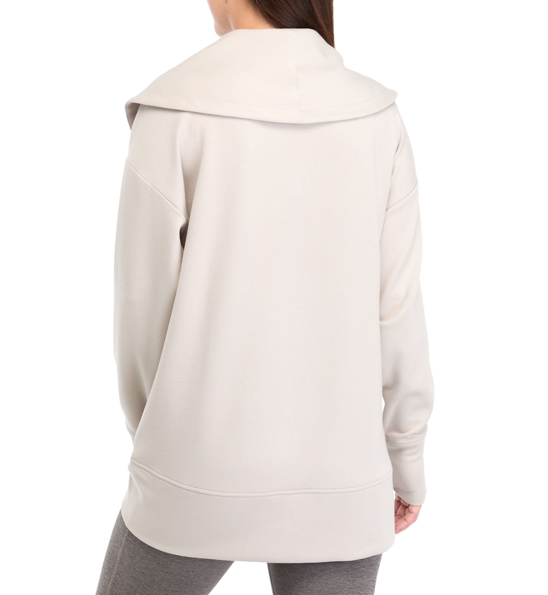 Womens Scuba Cardigan with Pockets