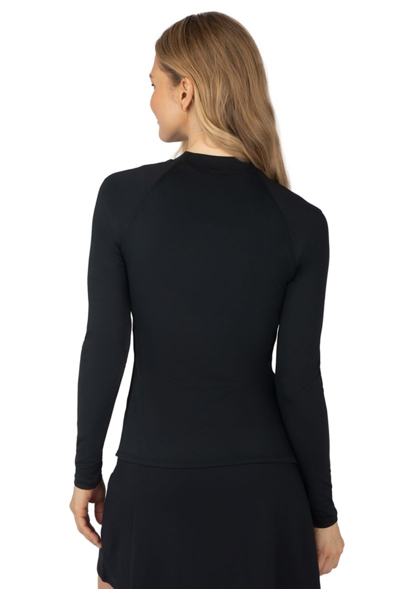 Womens Long Sleeve All Day Solid Tech Top