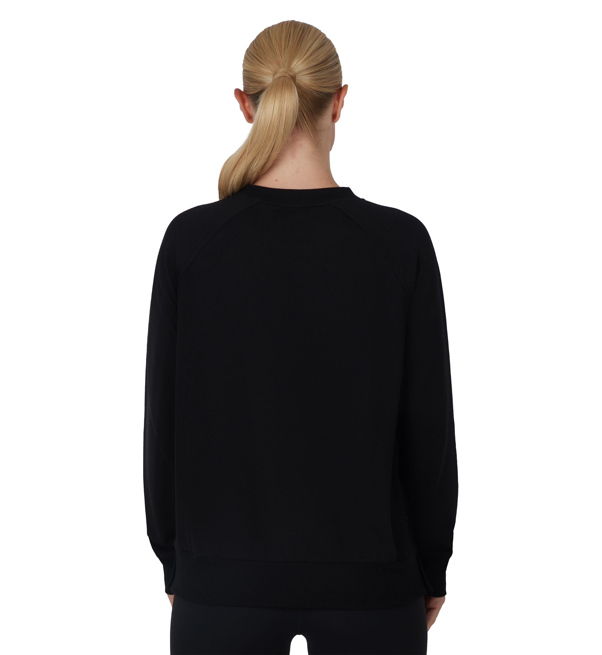 Terry Brushed Sophie Sweatshirt with Side Snaps 