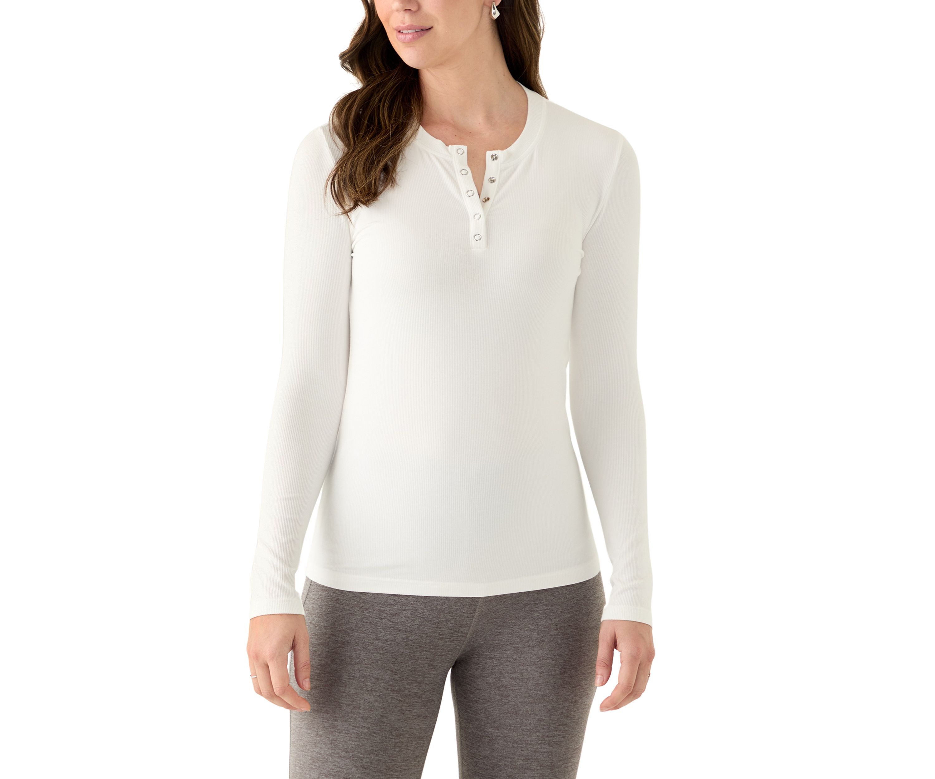 Heavenly Rib Henley Shirt 