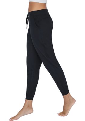 Women's Interlock Hampton Side Pocket Sport Jogger Pants with Drawstring Waistband