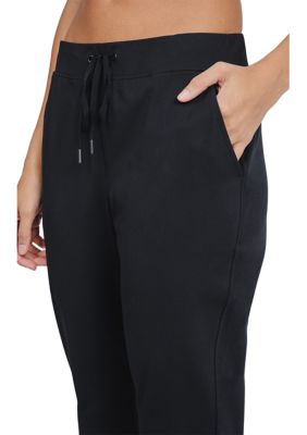 Women's Interlock Hampton Side Pocket Sport Jogger Pants with Drawstring Waistband