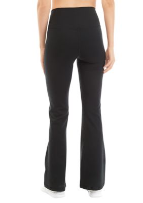 Yogalicious Womens Lux Tribeca Side Pocket High Waist Flare Leg