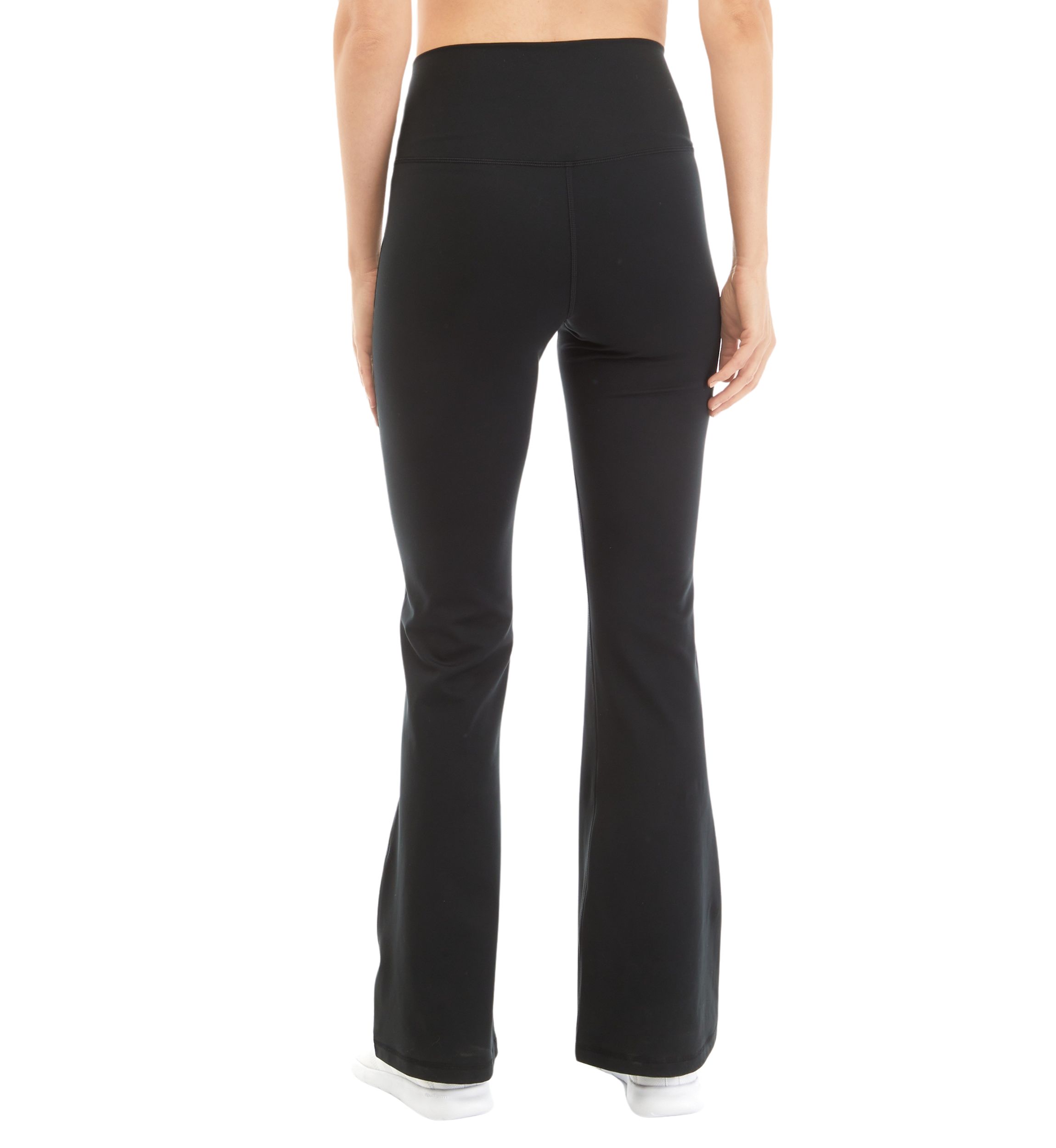 Lux Willow High Crossover Elastic Free Waist Flare Pants