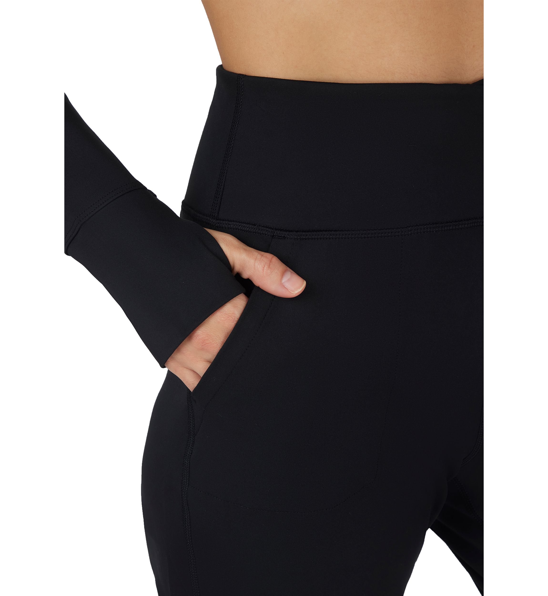 Crossover Waistband Leggings