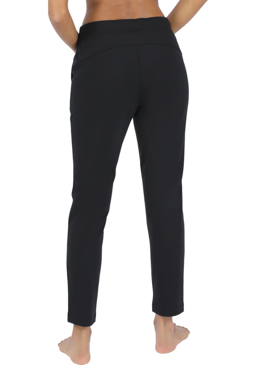 Womens Lux Avenue Straight Leg Pants with Pockets 