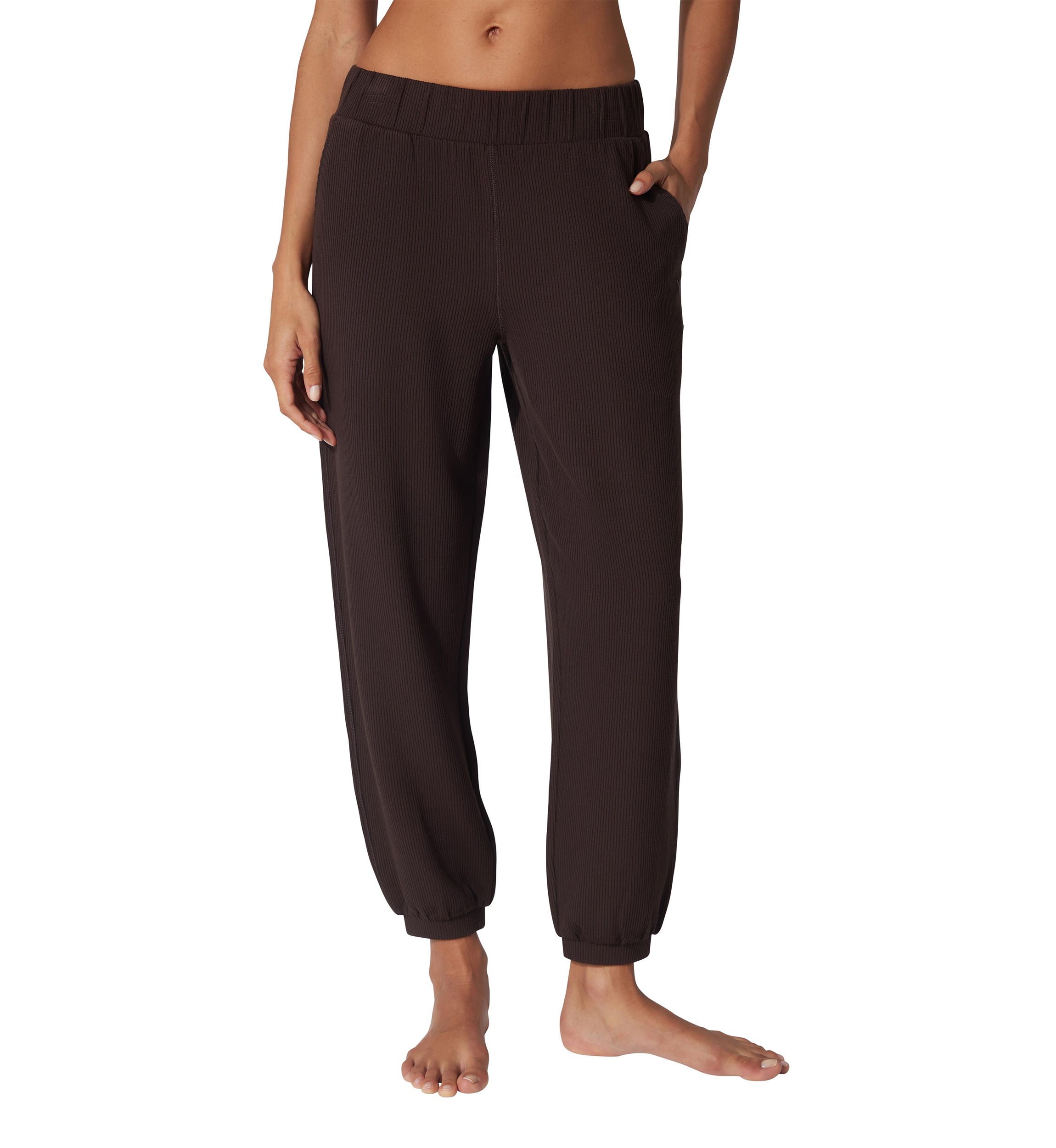 Scuba Ribbed Knit Joggers