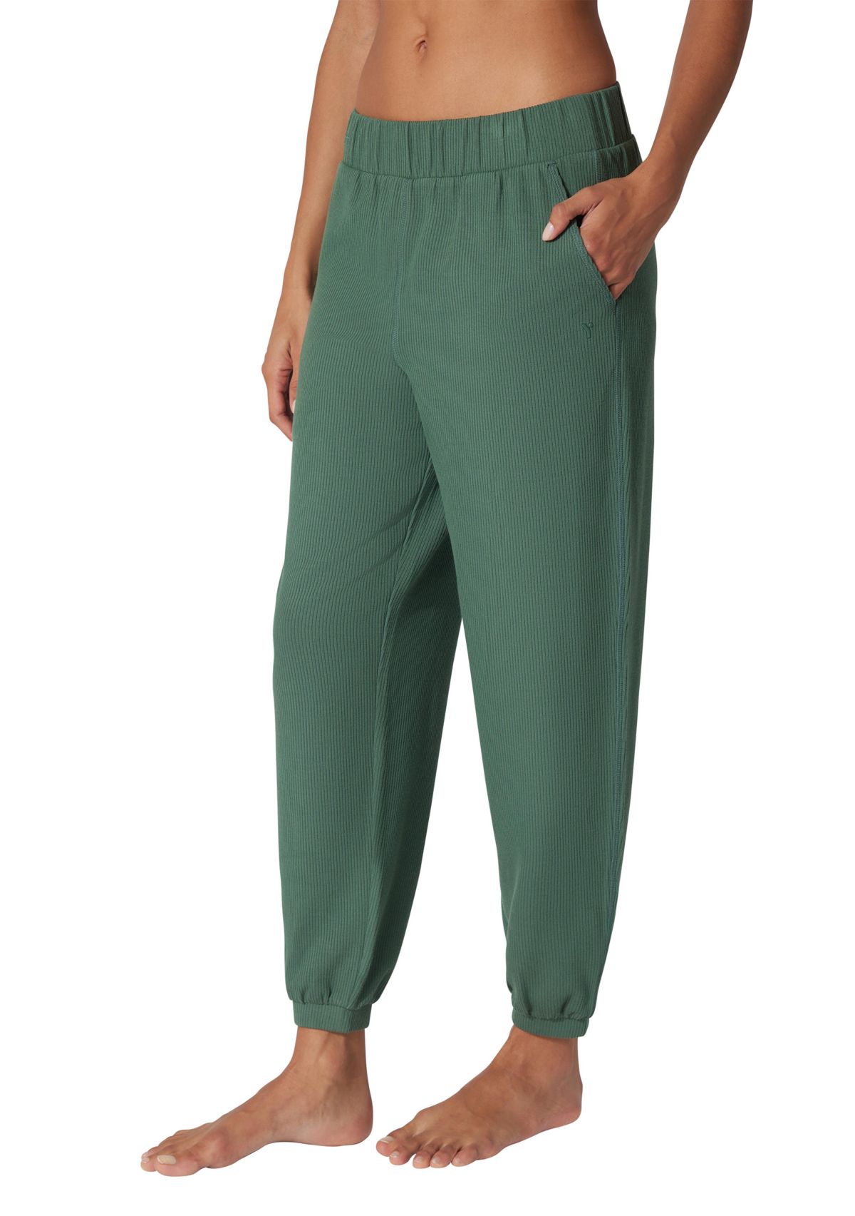 Scuba Ribbed Knit Joggers