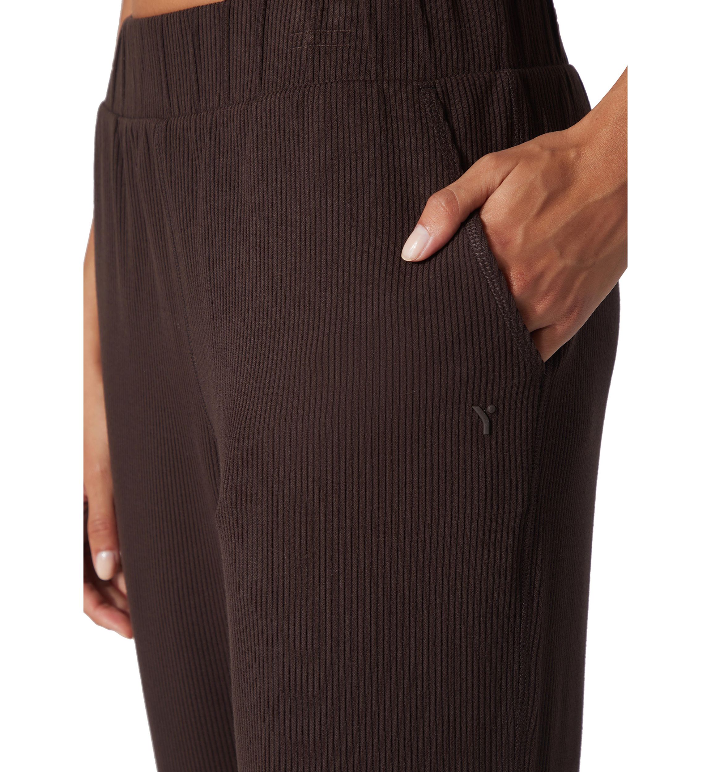 Scuba Ribbed Knit Joggers