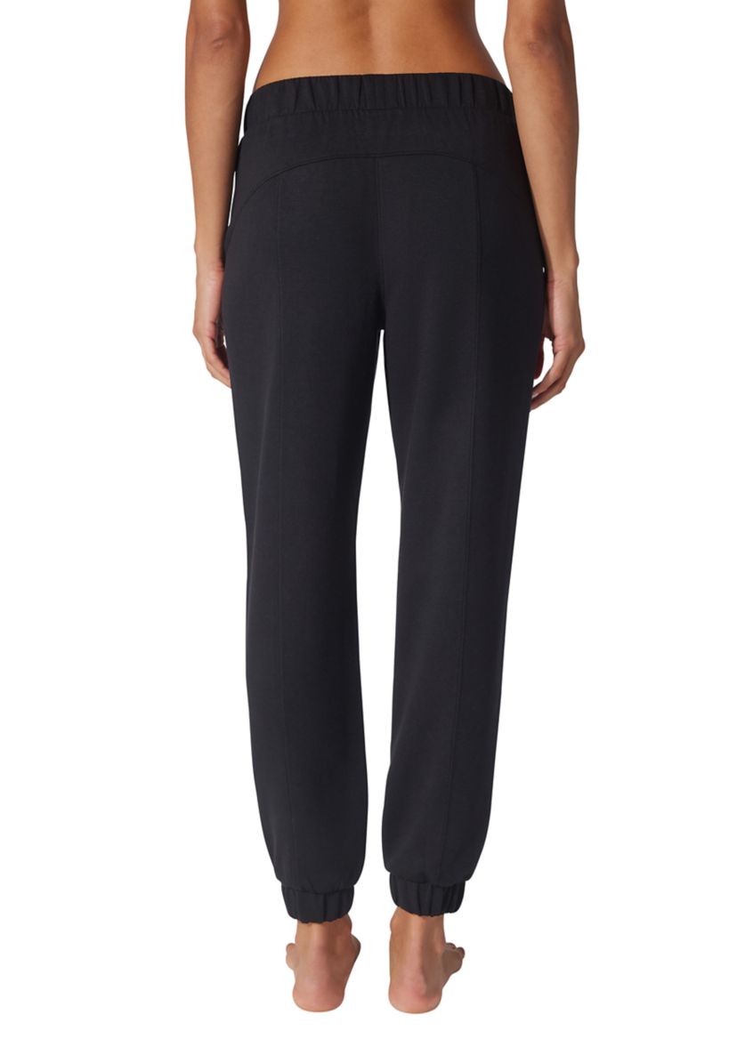 Womens Scuba Joggers with Faux Fly Back