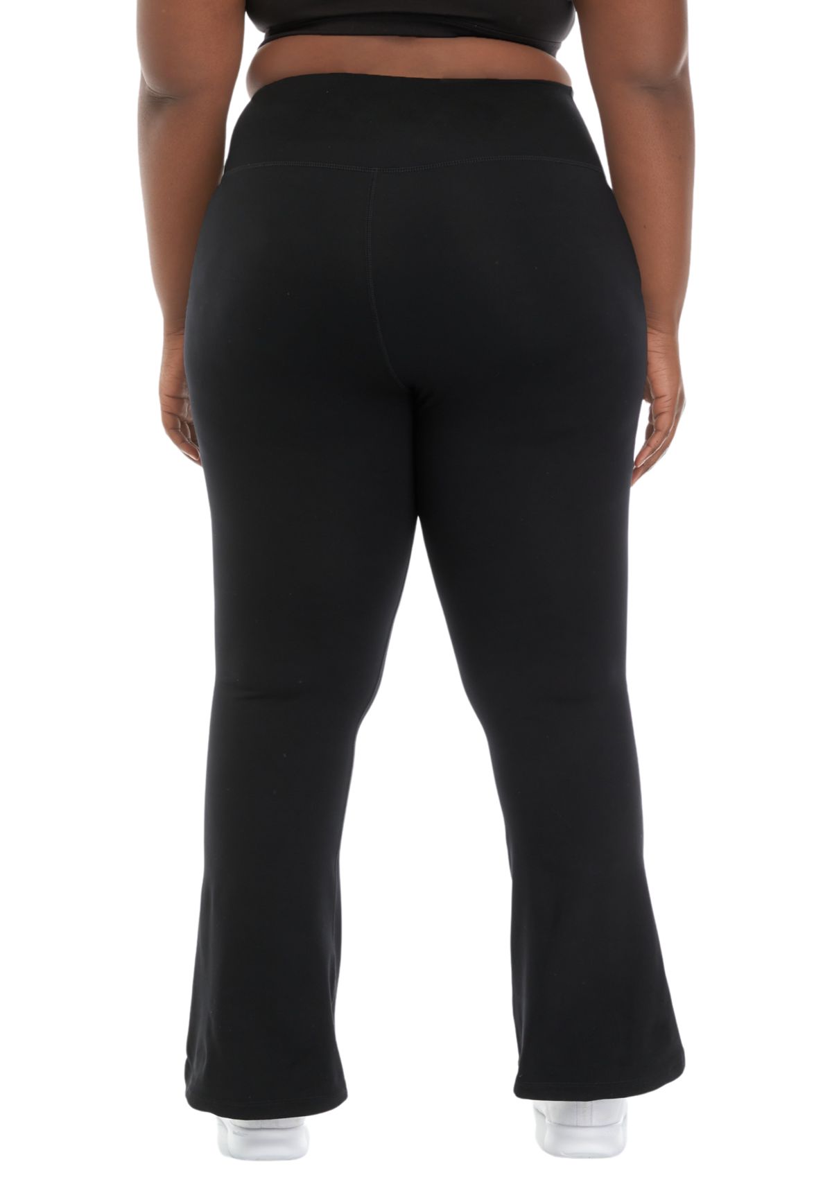 Plus Size Madison Crossover V-Back 7/8 Flared Leg Pants