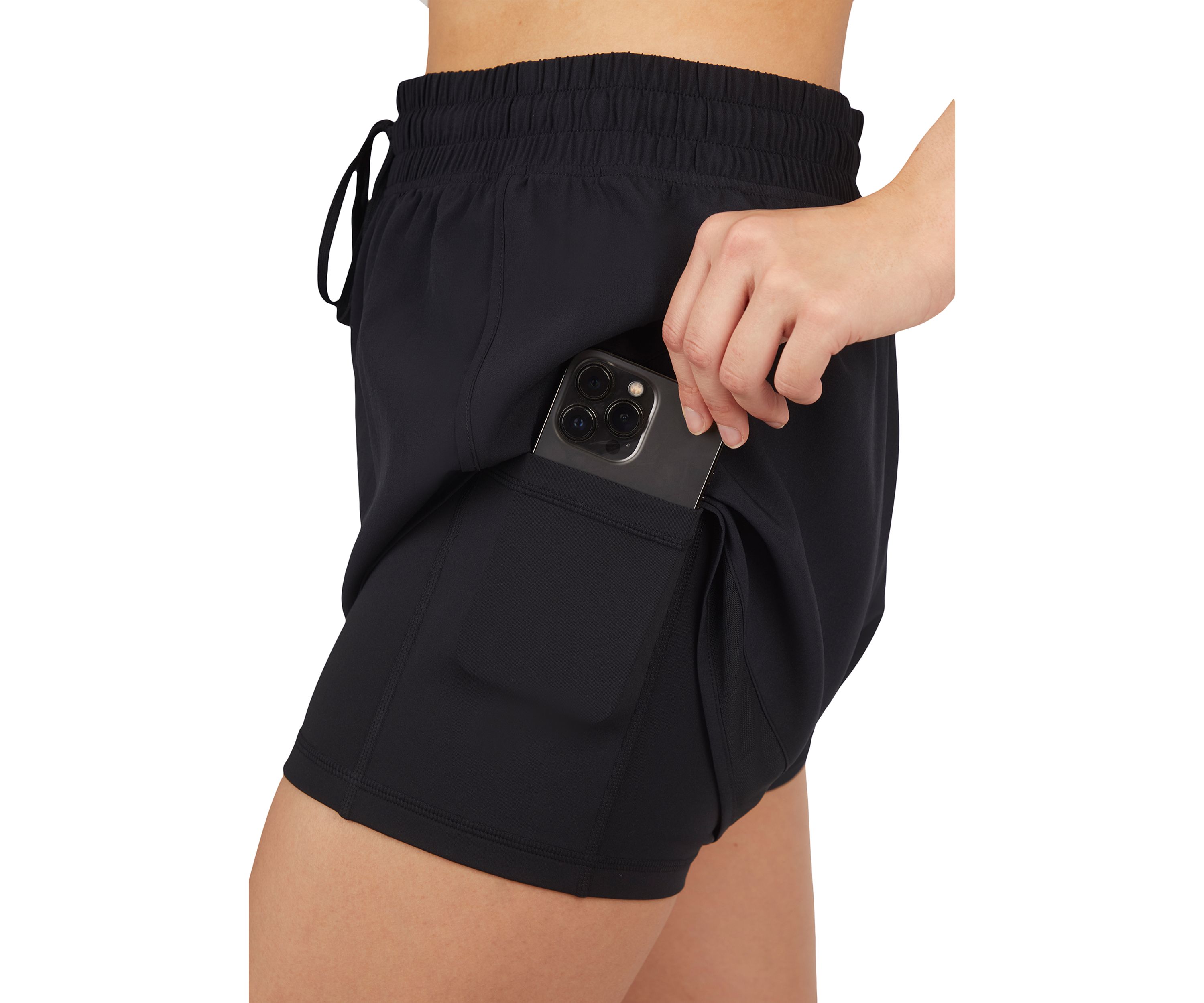 Womens Lightstreme Full Court 2 in 1 Mesh Shorts