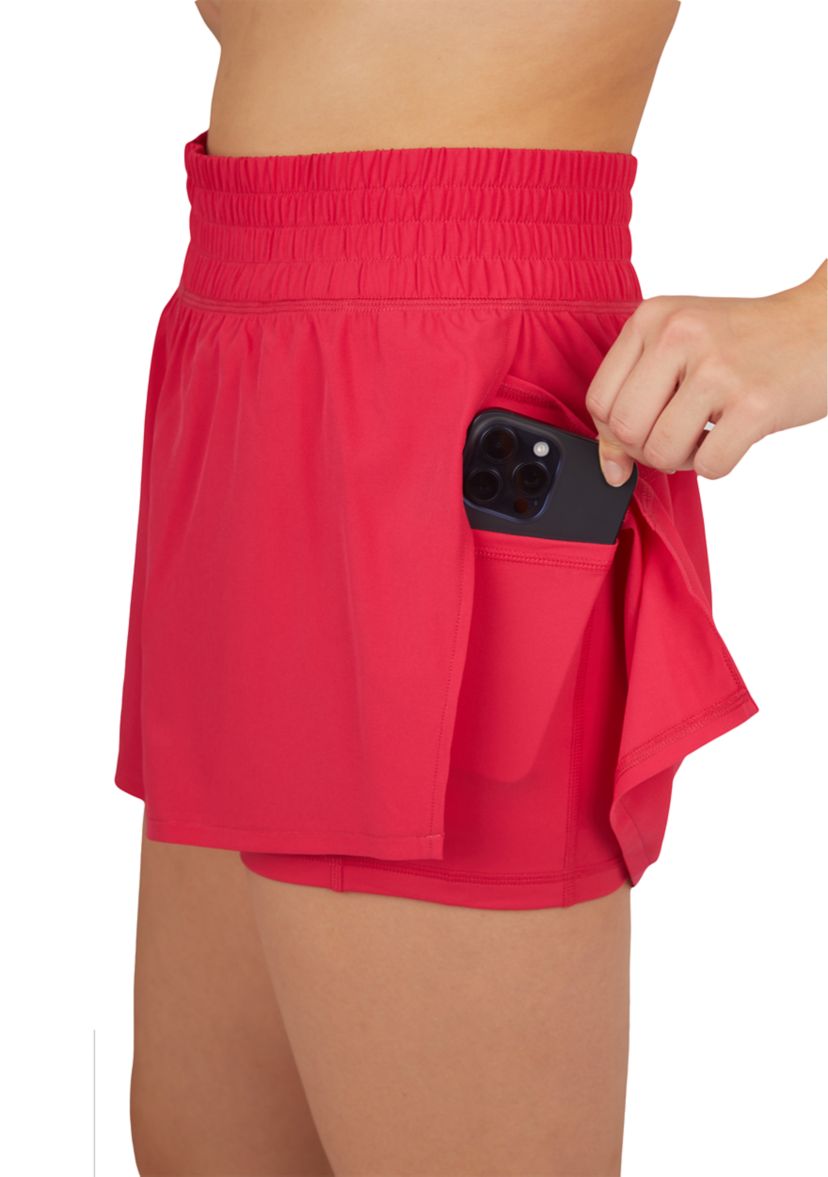 Womens Light Stream Love and Flutter Running Shorts