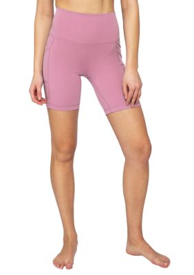 90 Degree by Reflex Women's Lux Tribeca Side Pocket Everyday Basic 7" Shorts