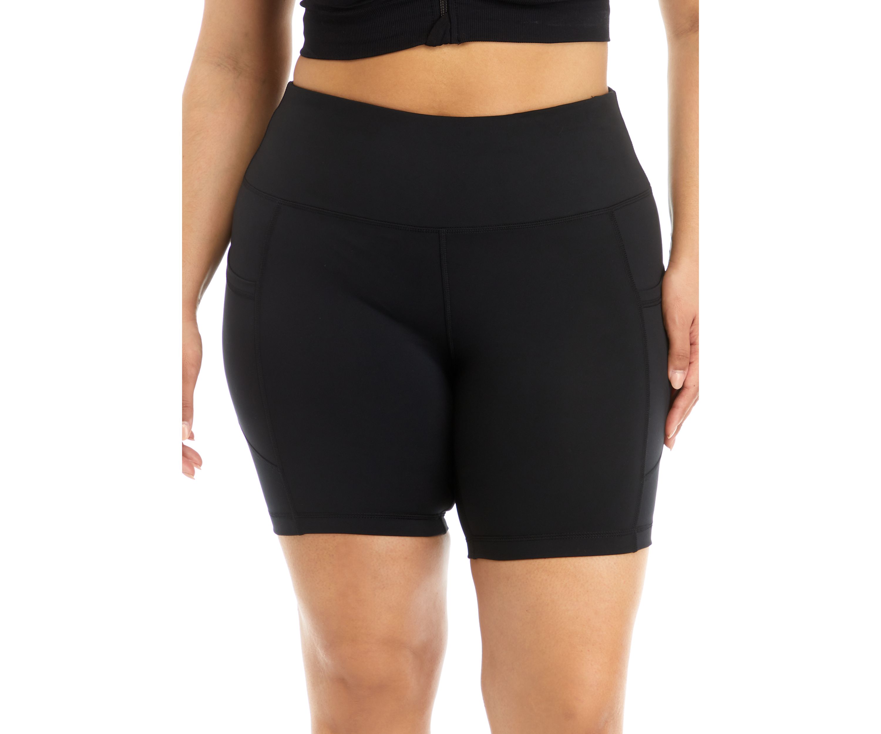 Womens 7 High Rise Everyday V-Back Shorts