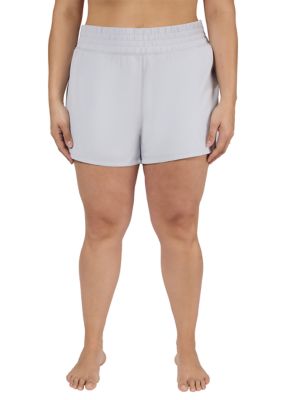 Yogalicious Women's Plus Size Lightstreme Love and Flutter Running Shorts, 3X