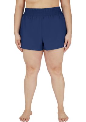 Yogalicious Women's Plus Size Lightstreme Love and Flutter Running Shorts, 3X