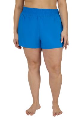 Yogalicious Women's Plus Size Lightstreme Love and Flutter Running Shorts, 3X