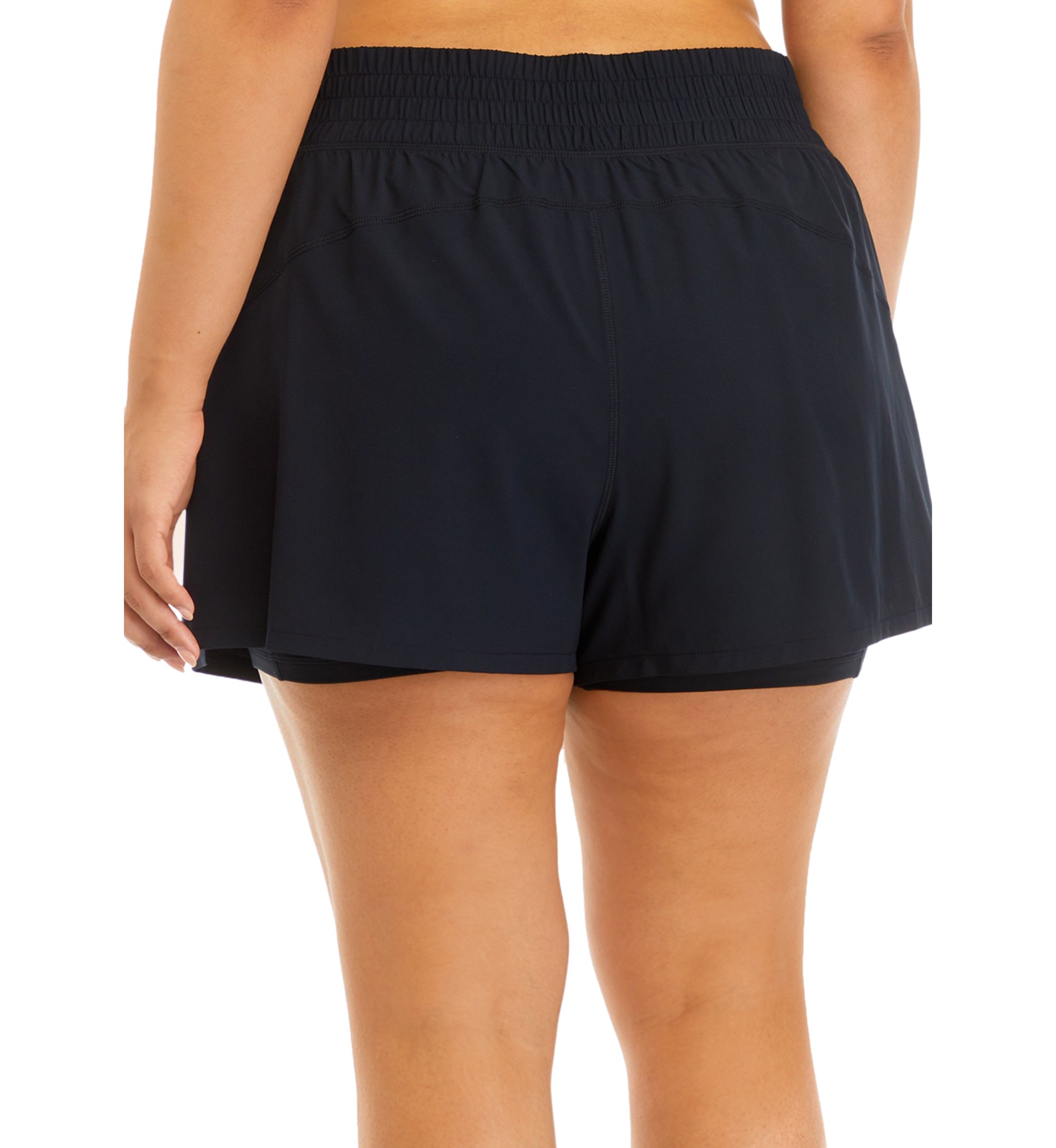 Plus Size Lightstreme Love and Flutter Running Shorts
