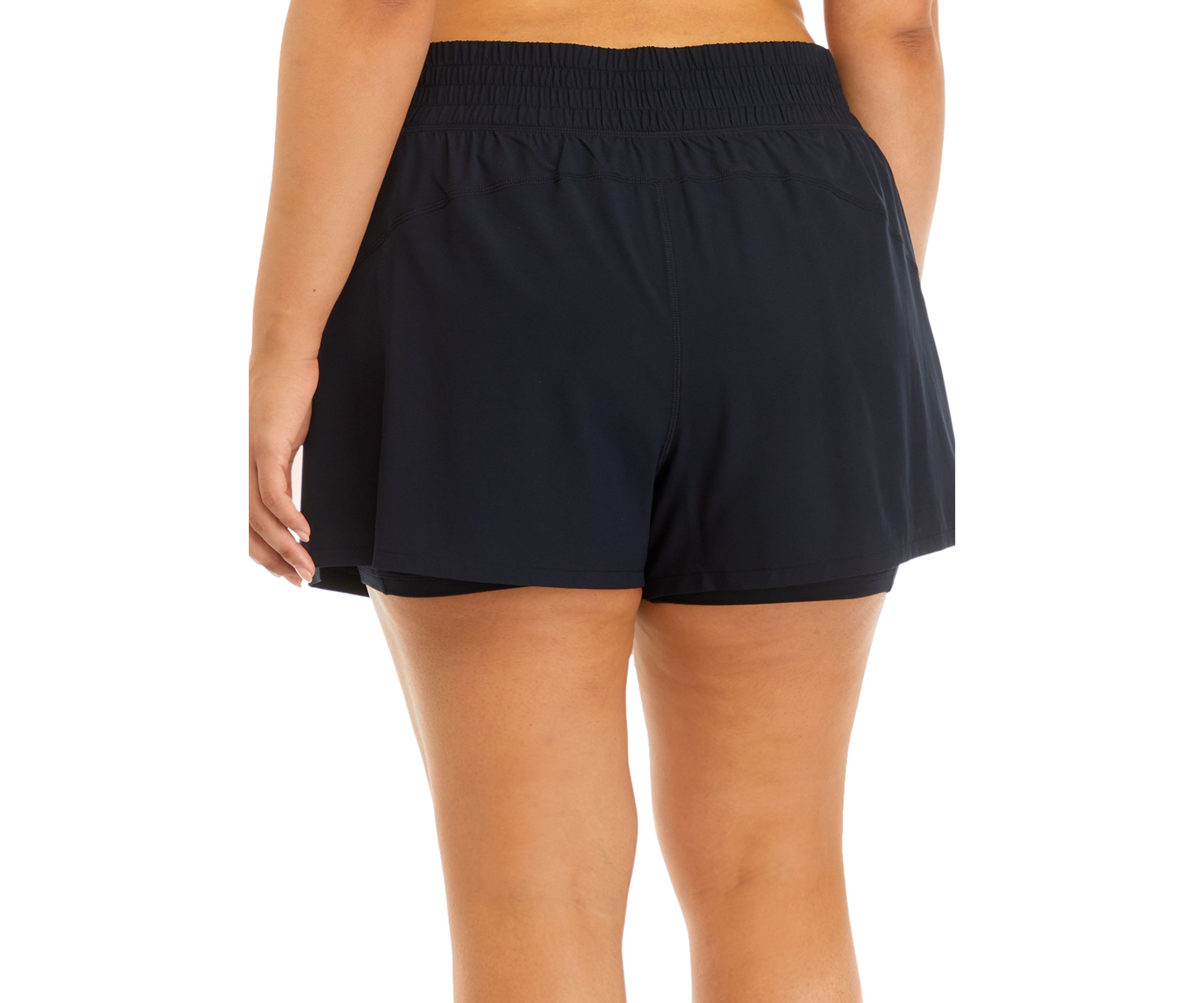 Plus Size Lightstreme Love and Flutter Running Shorts