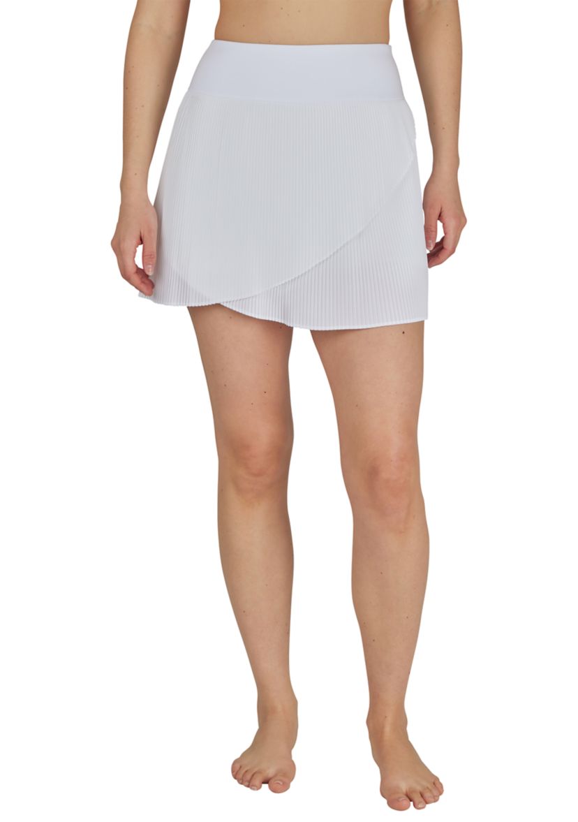 Womens Lightstreme Pleated Tulle Hybrid Skort