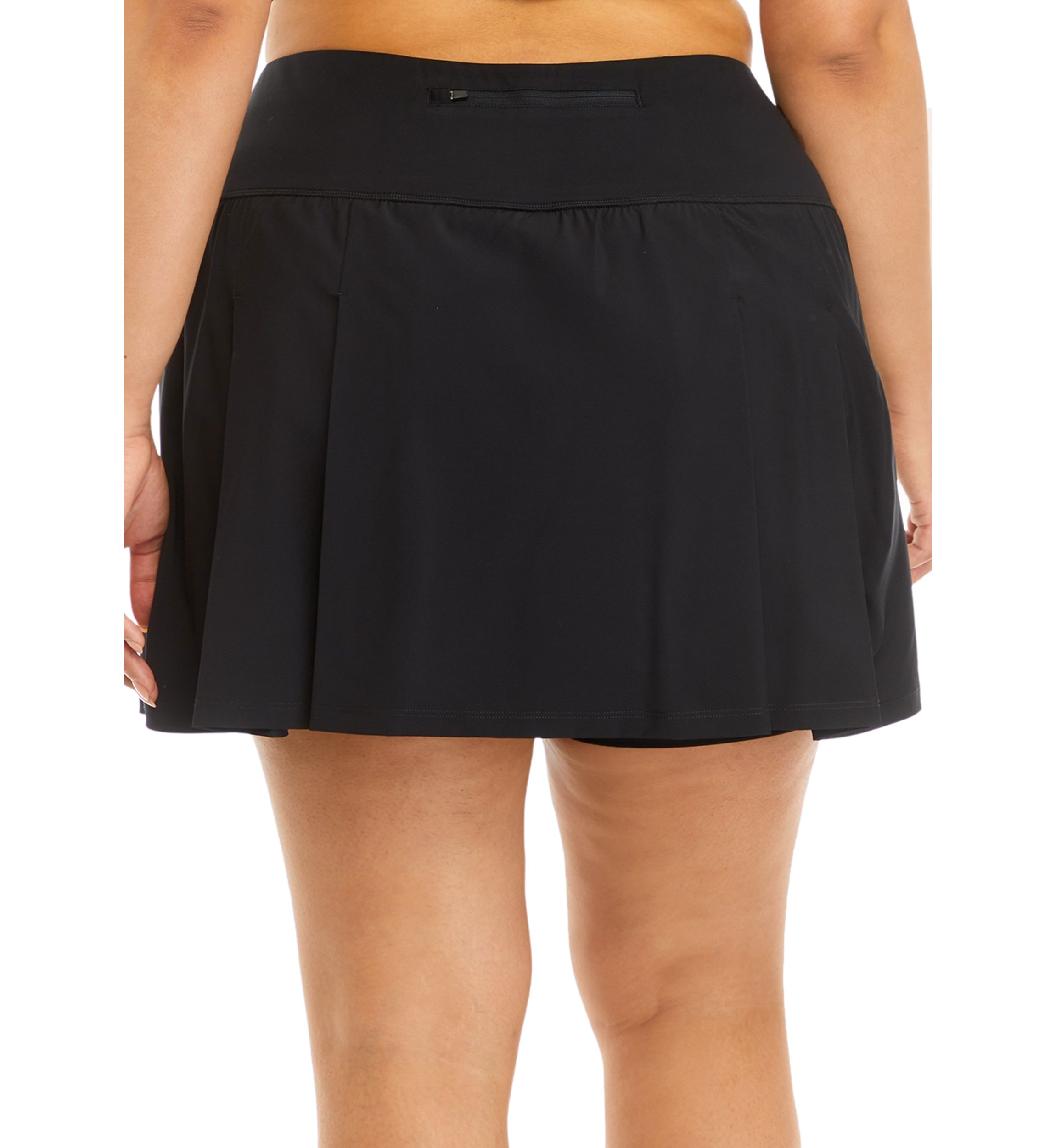 Plus Size Lightstreme Speed Trap Skort with Zipper Pocket