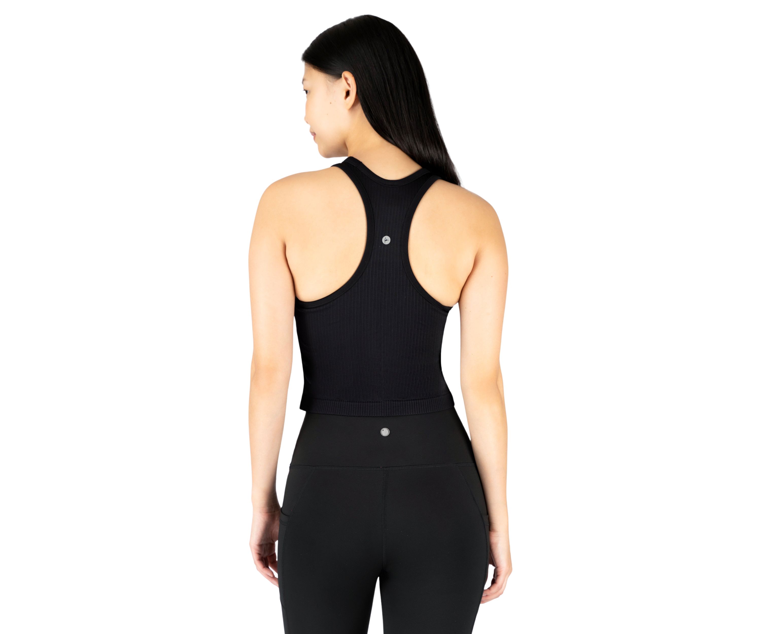 Ribbed Seamless Nicola Crop Tank Top