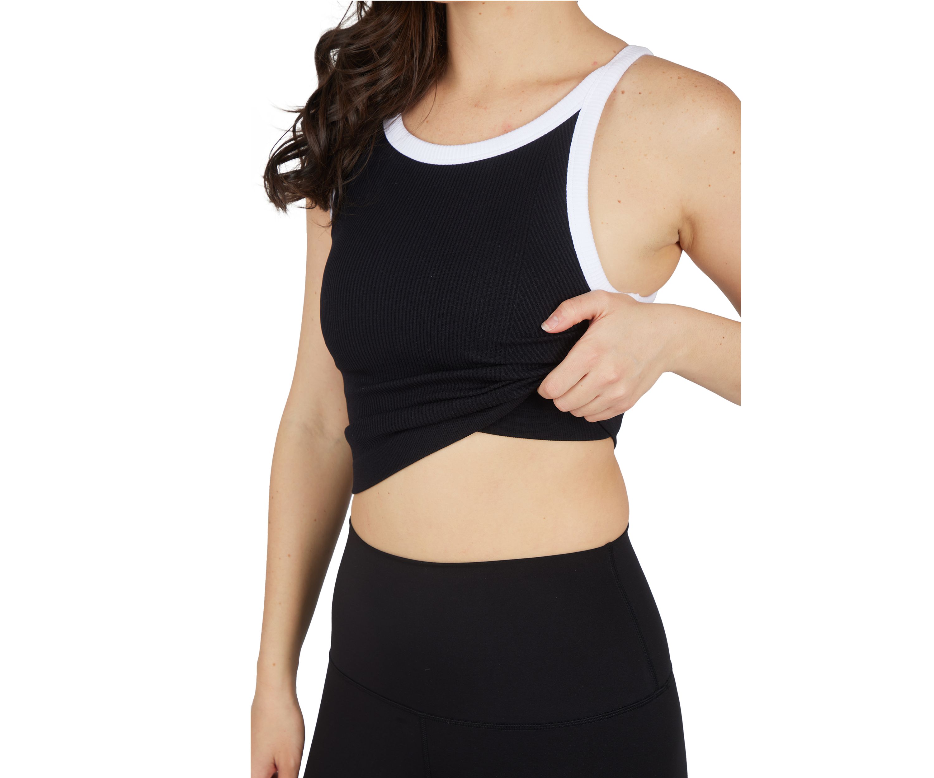 Womens Ribbed Seamless Lucia Tank Top