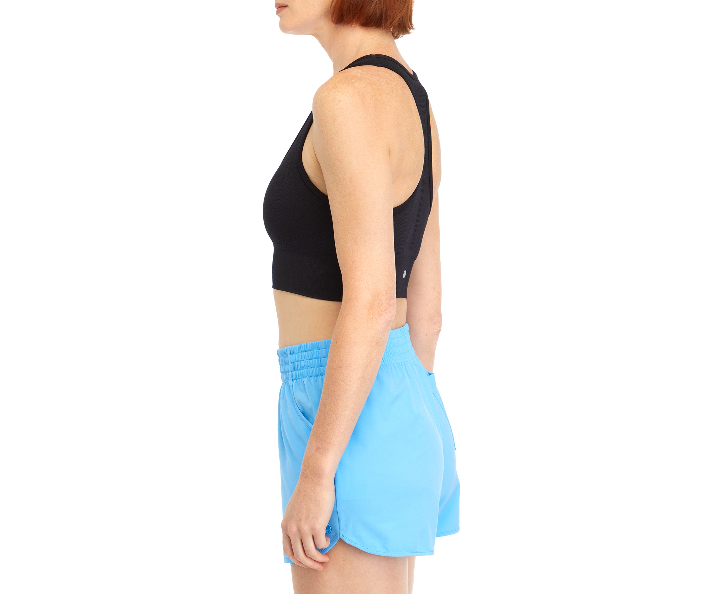 Ribbed Seamless Bra