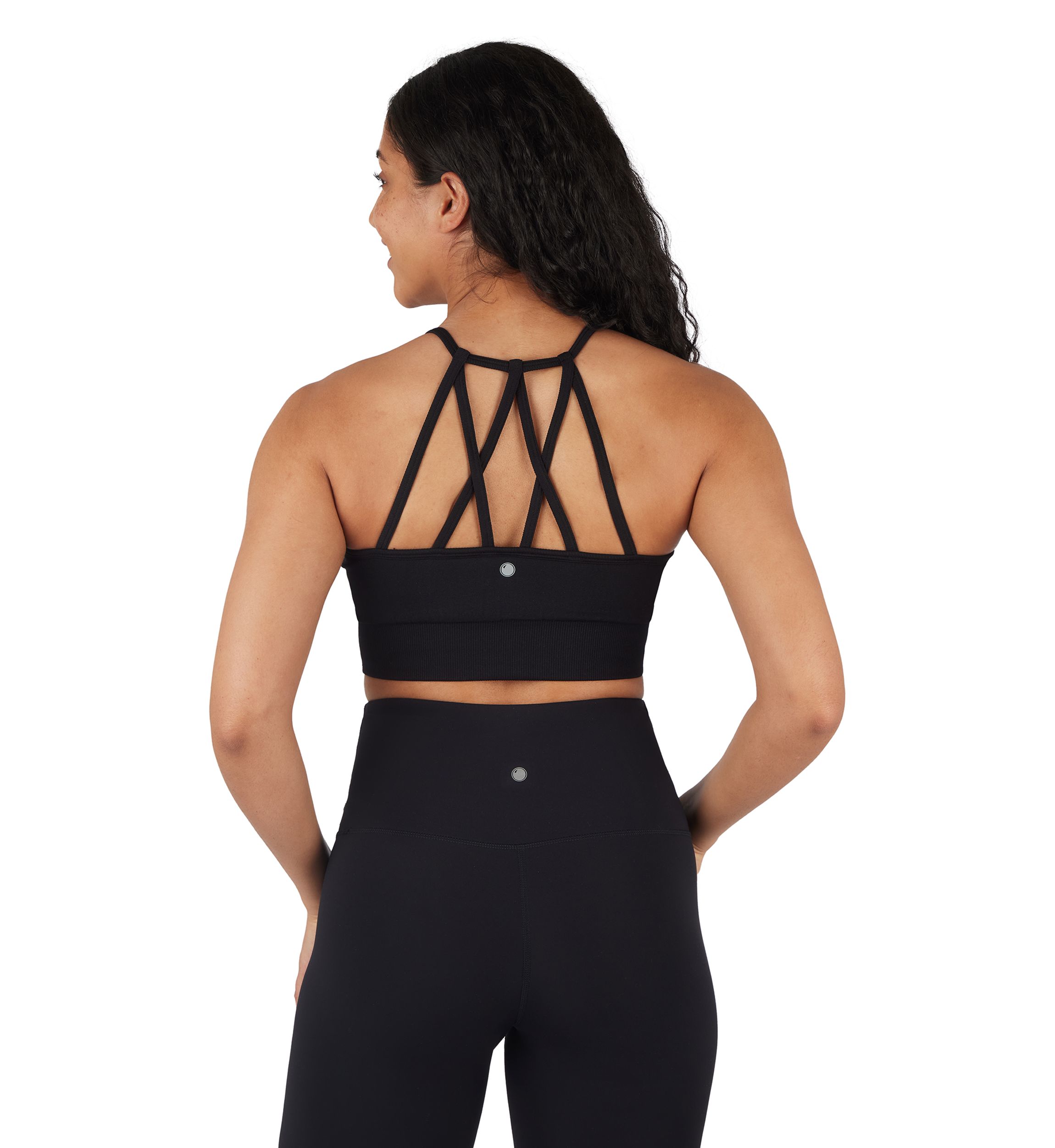 Seamless Bra with Strappy Back