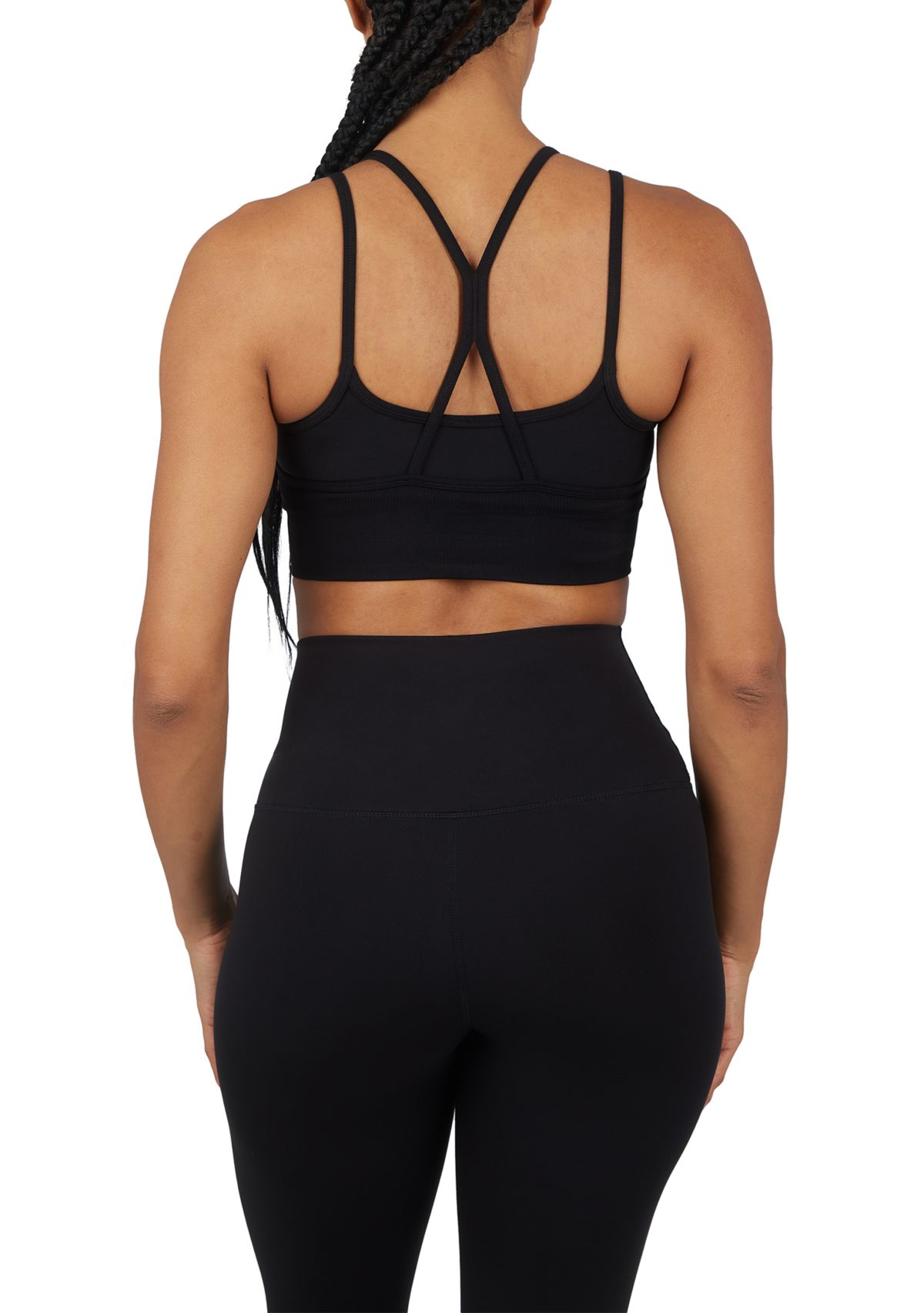 Womens Ribbed Seamless Lively Double Lay Bra