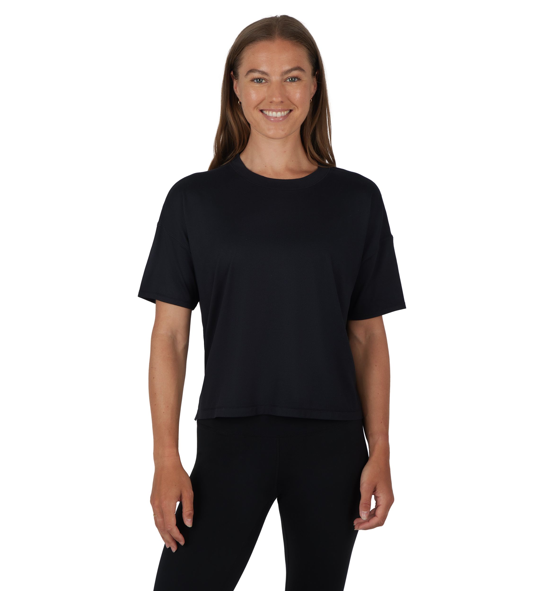 Short Sleeve Super Soft Deluxe Boxy T-Shirt