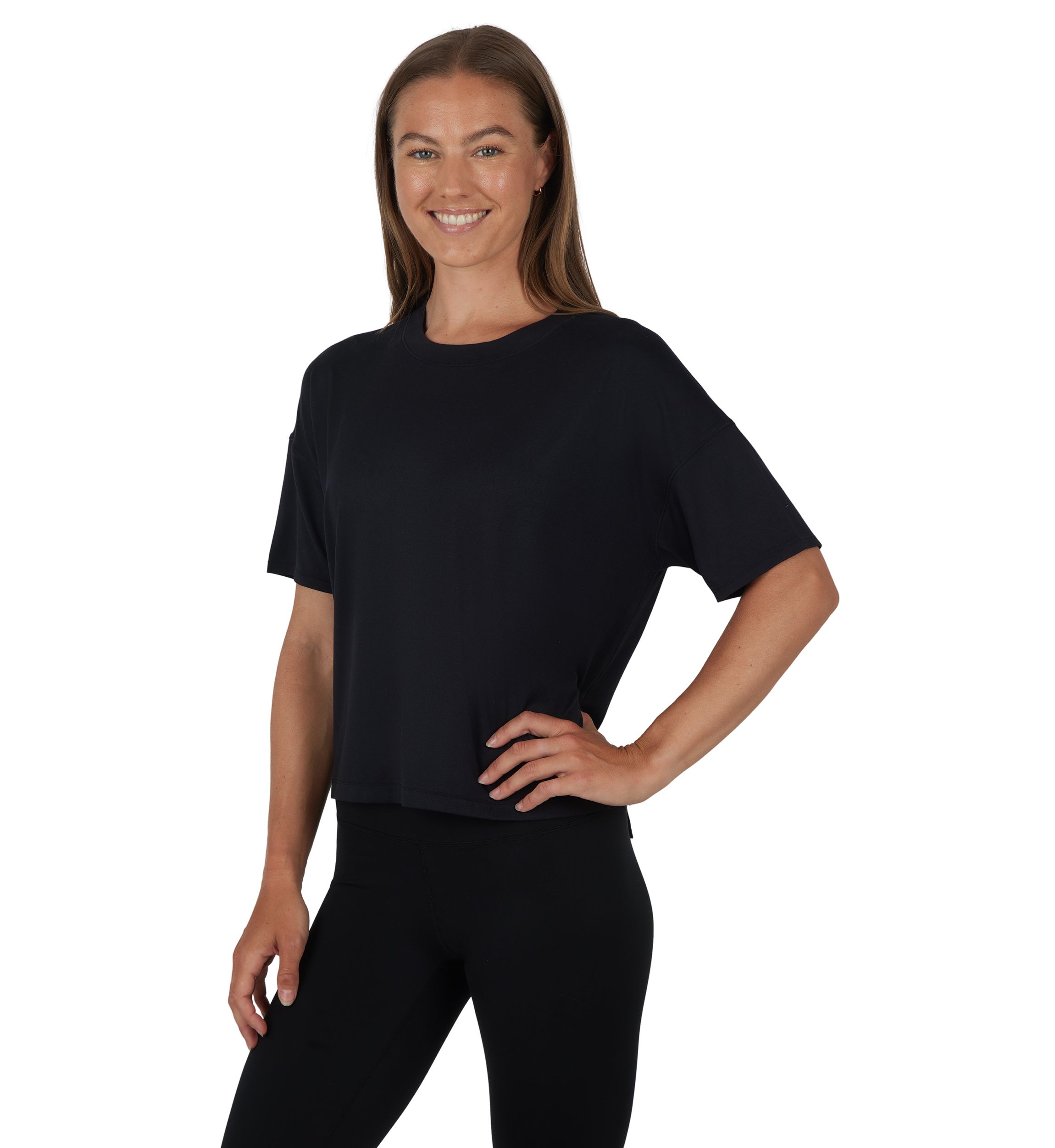 Short Sleeve Super Soft Deluxe Boxy T-Shirt